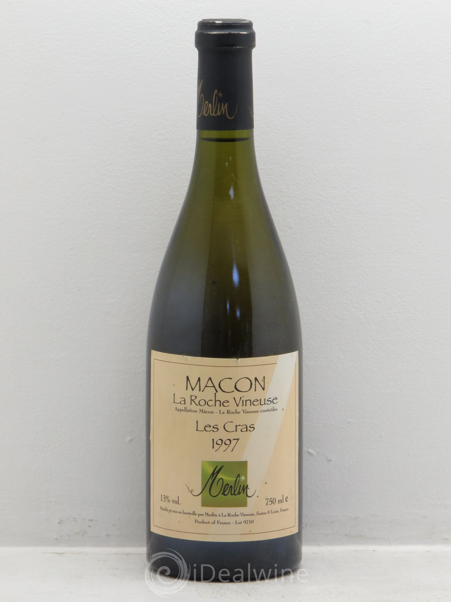 Mâcon La Roche Vineuse Olivier Merlin Cras 1997 - Posten von 1 Flasche - 0