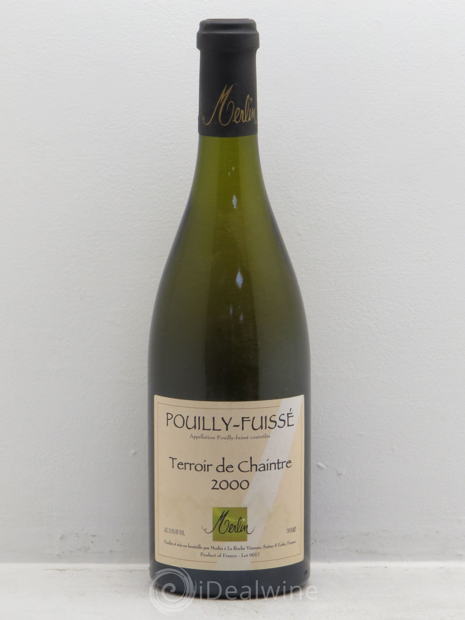 Pouilly-Fuissé Terroir de Chaintré -Merlin 2000 - Posten von 1 Flasche - 0