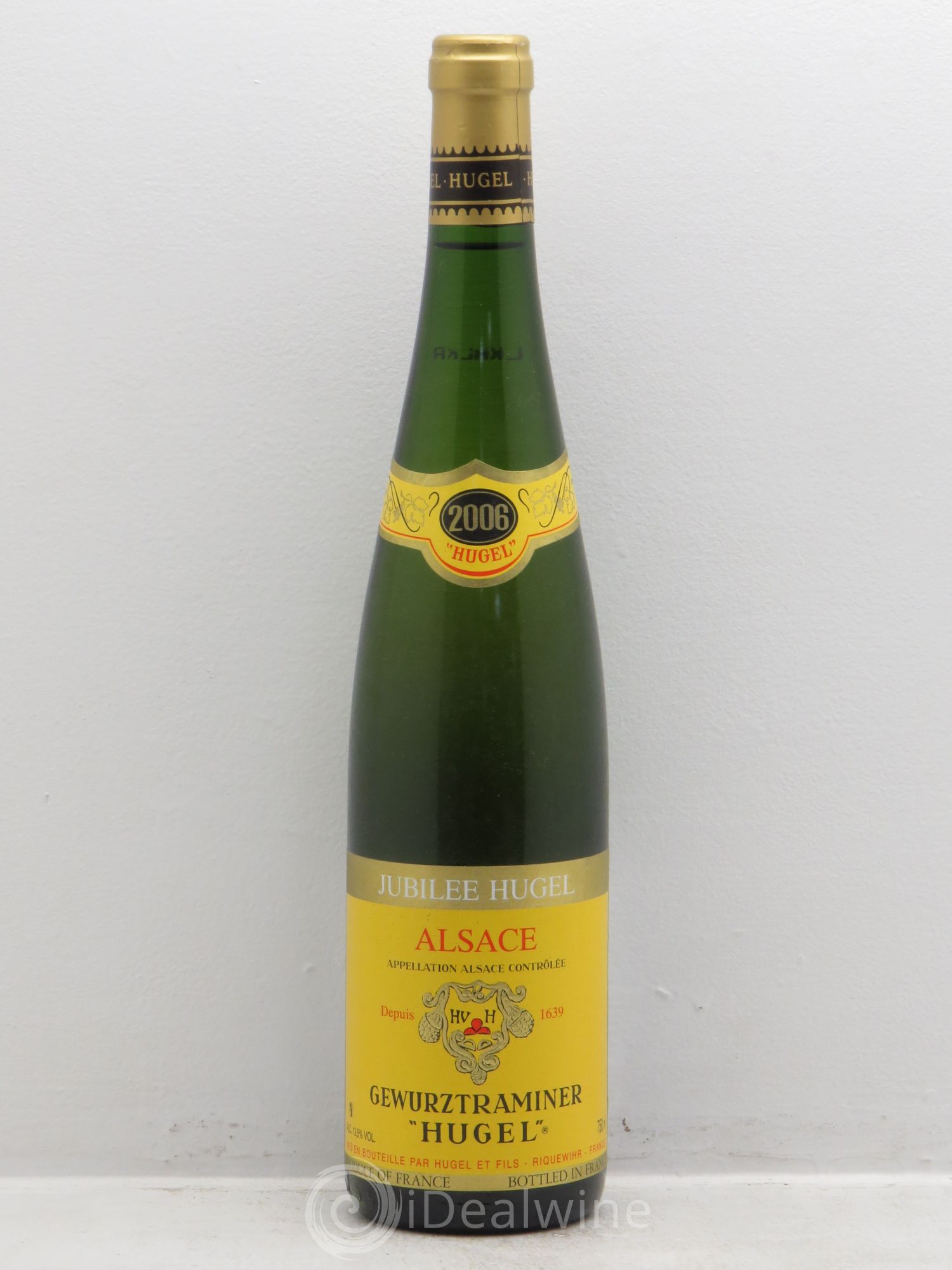 Gewurztraminer Réserve Personnelle Jubilee Hugel (Domaine) 2006 - Lot de 1 bouteille - 0