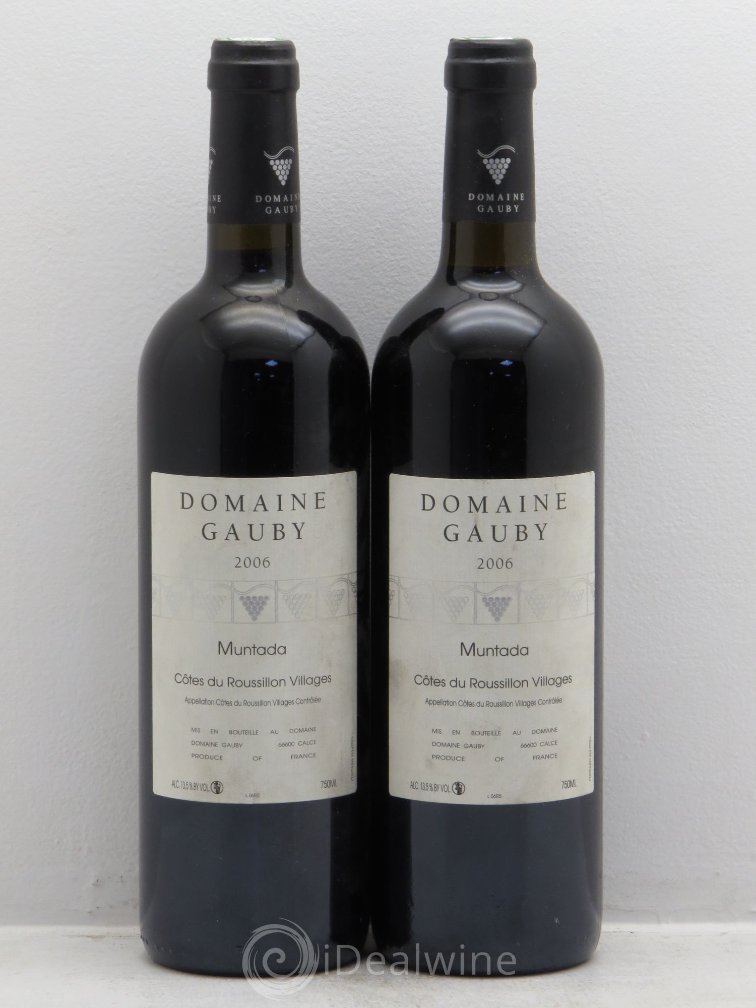 Côtes Catalanes (anciennement Côtes du Roussillon Villages) La Muntada Gauby (Domaine) 2006 - Lot de 2 bouteilles - 0