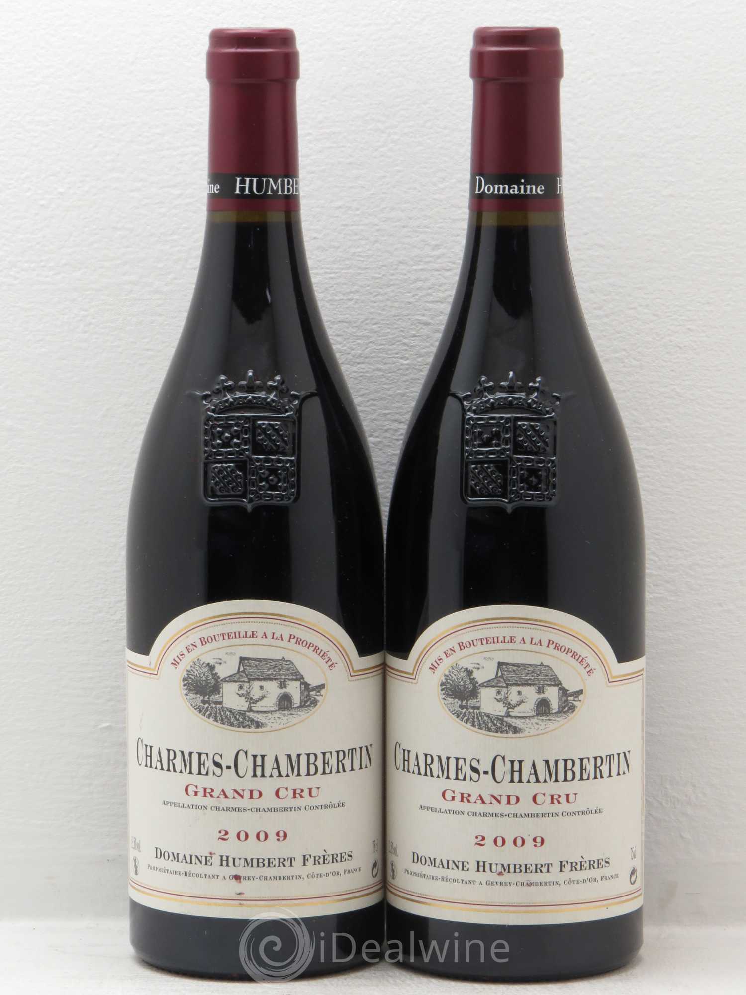 Charmes-Chambertin Grand Cru Humbert (Domaine) 2009 - Posten von 2 Flaschen - 0