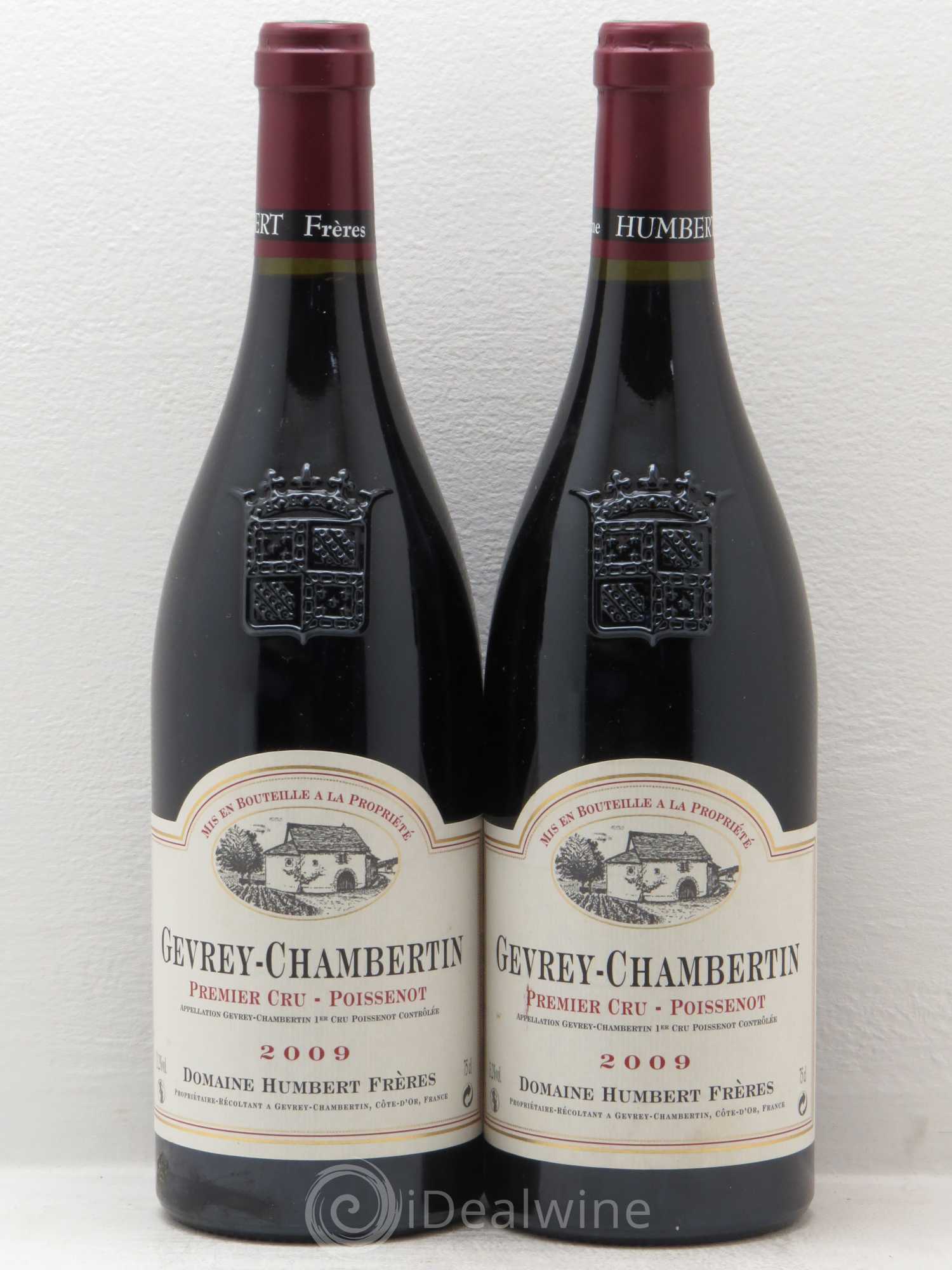 Gevrey-Chambertin 1er Cru Poissenot Humbert (Domaine) 2009 - Lot de 2 bouteilles - 0