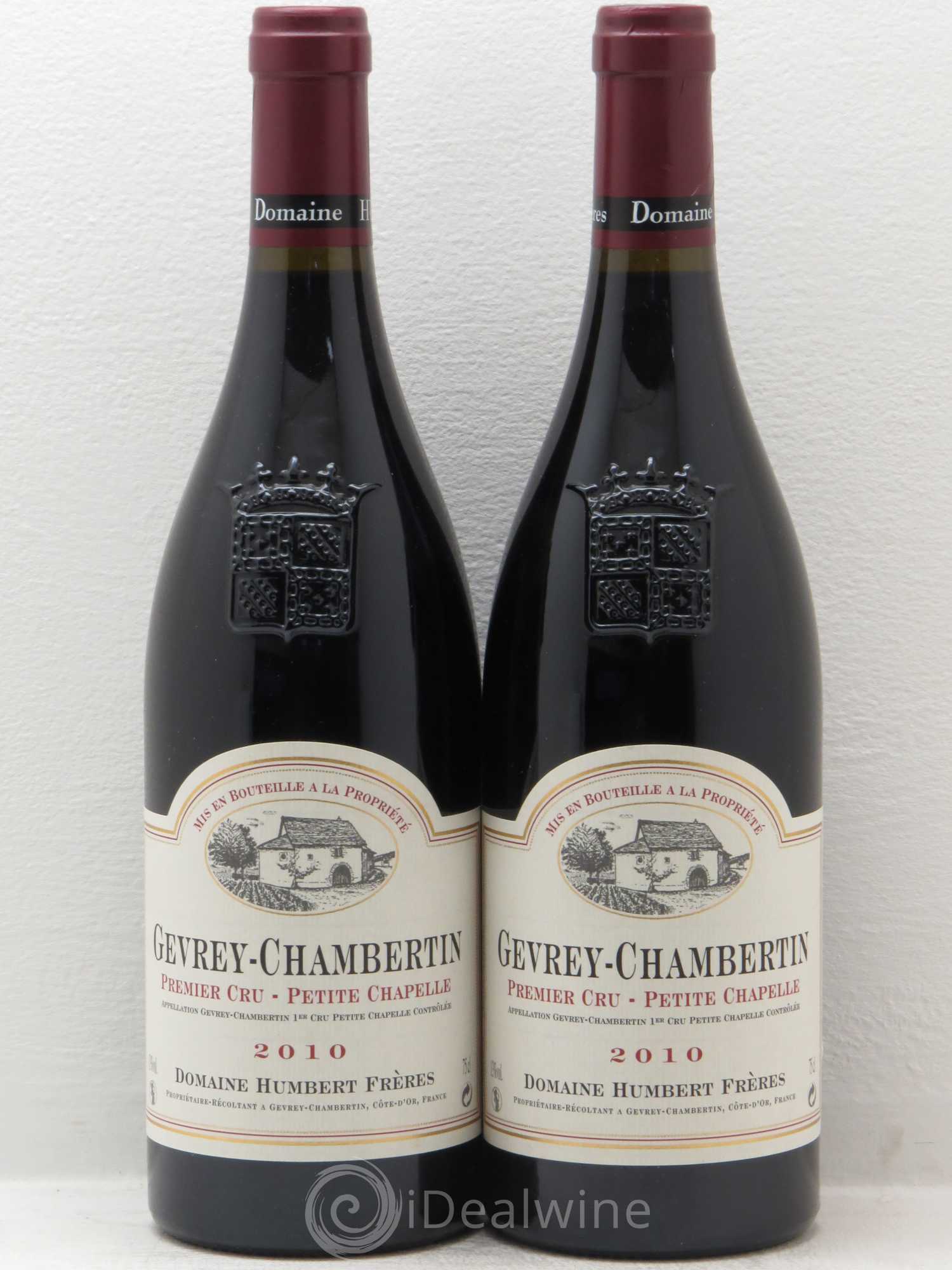 Gevrey-Chambertin 1er Cru Humbert (Domaine) 2010 - Posten von 2 Flaschen - 0