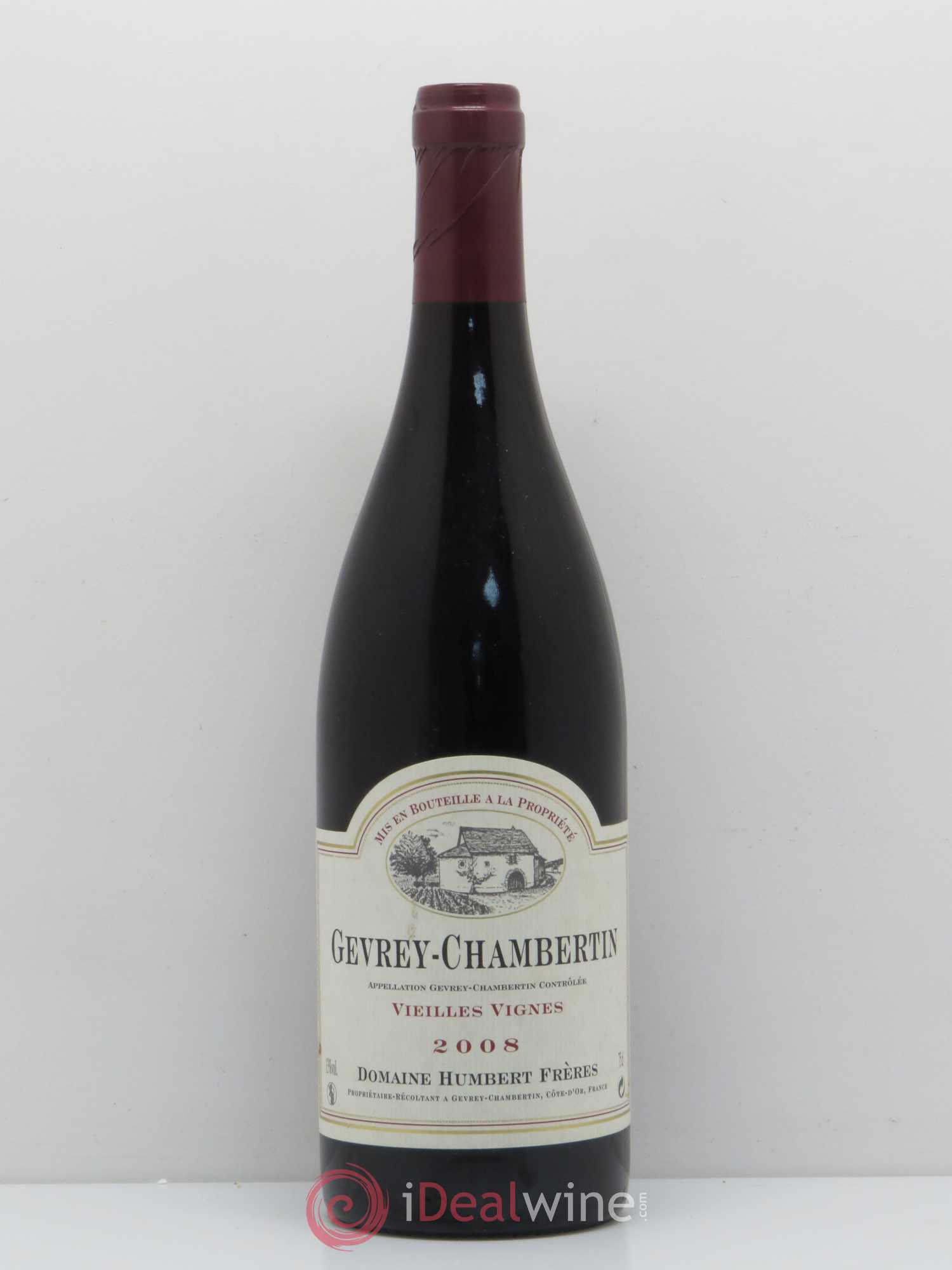 Gevrey-Chambertin Vieilles vignes Humbert (Domaine) 2008 - Lot de 1 bouteille - 0