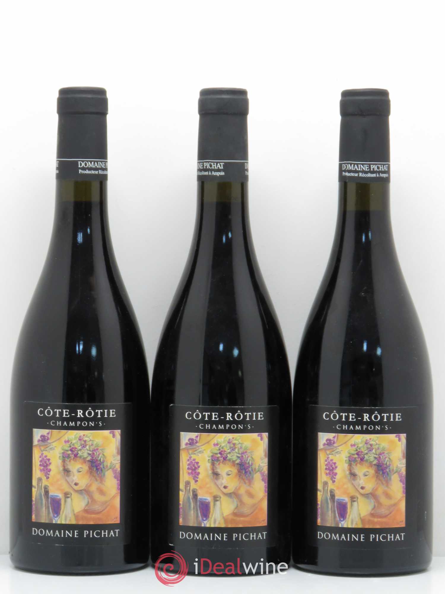 Côte-Rôtie Champon's Pichat (Domaine) 2007 - Lot de 3 bouteilles - 0