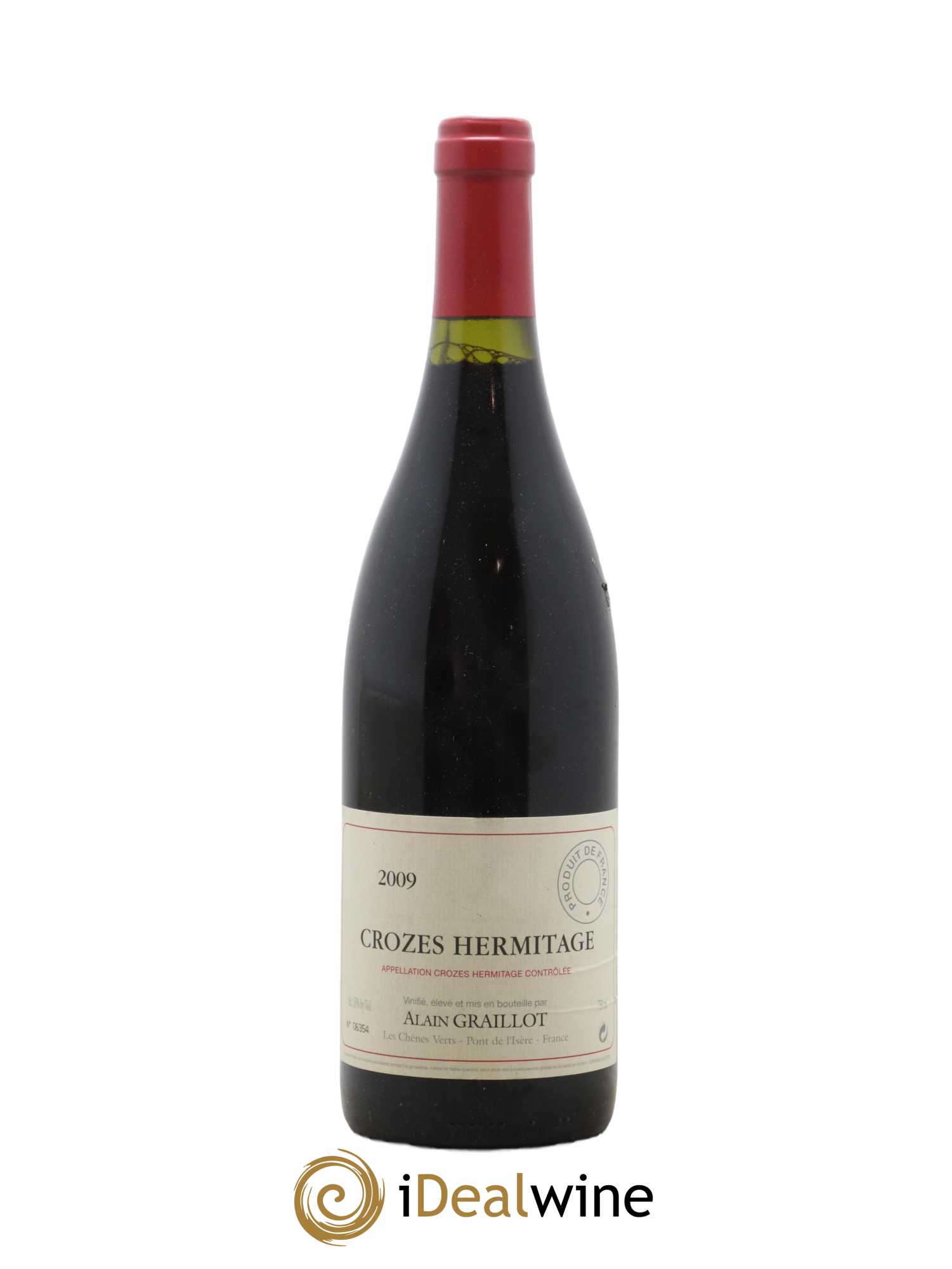 Crozes-Hermitage Domaine Graillot 2009 - Lot de 1 bouteille - 0