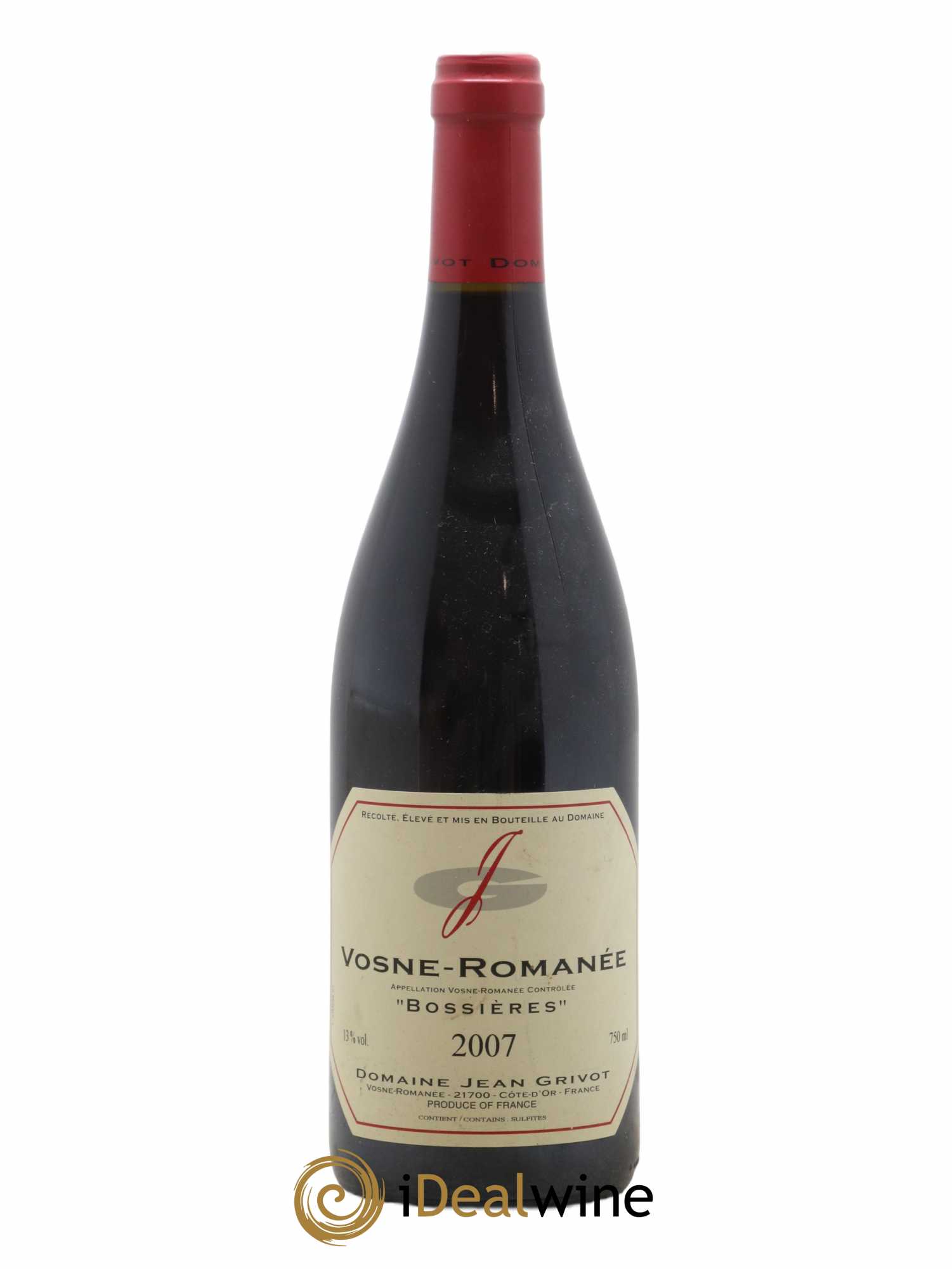 Vosne-Romanée Bossières Jean Grivot 2007 - Lot de 1 bouteille - 0