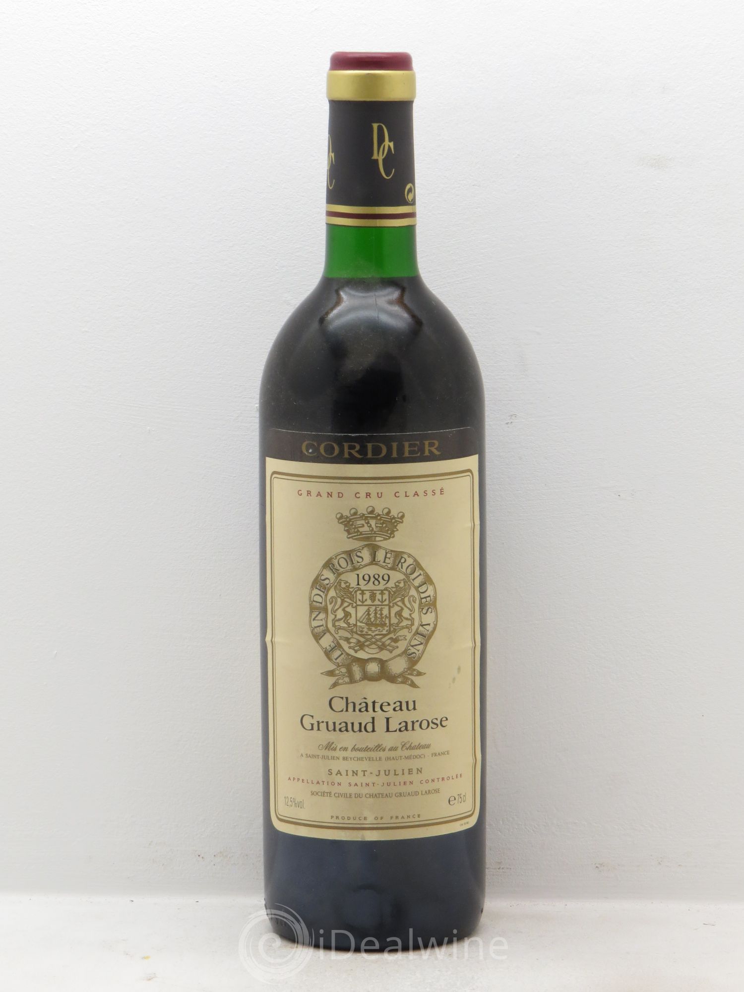 Château Gruaud Larose 2ème Grand Cru Classé 1989 - Lot de 1 bouteille - 0