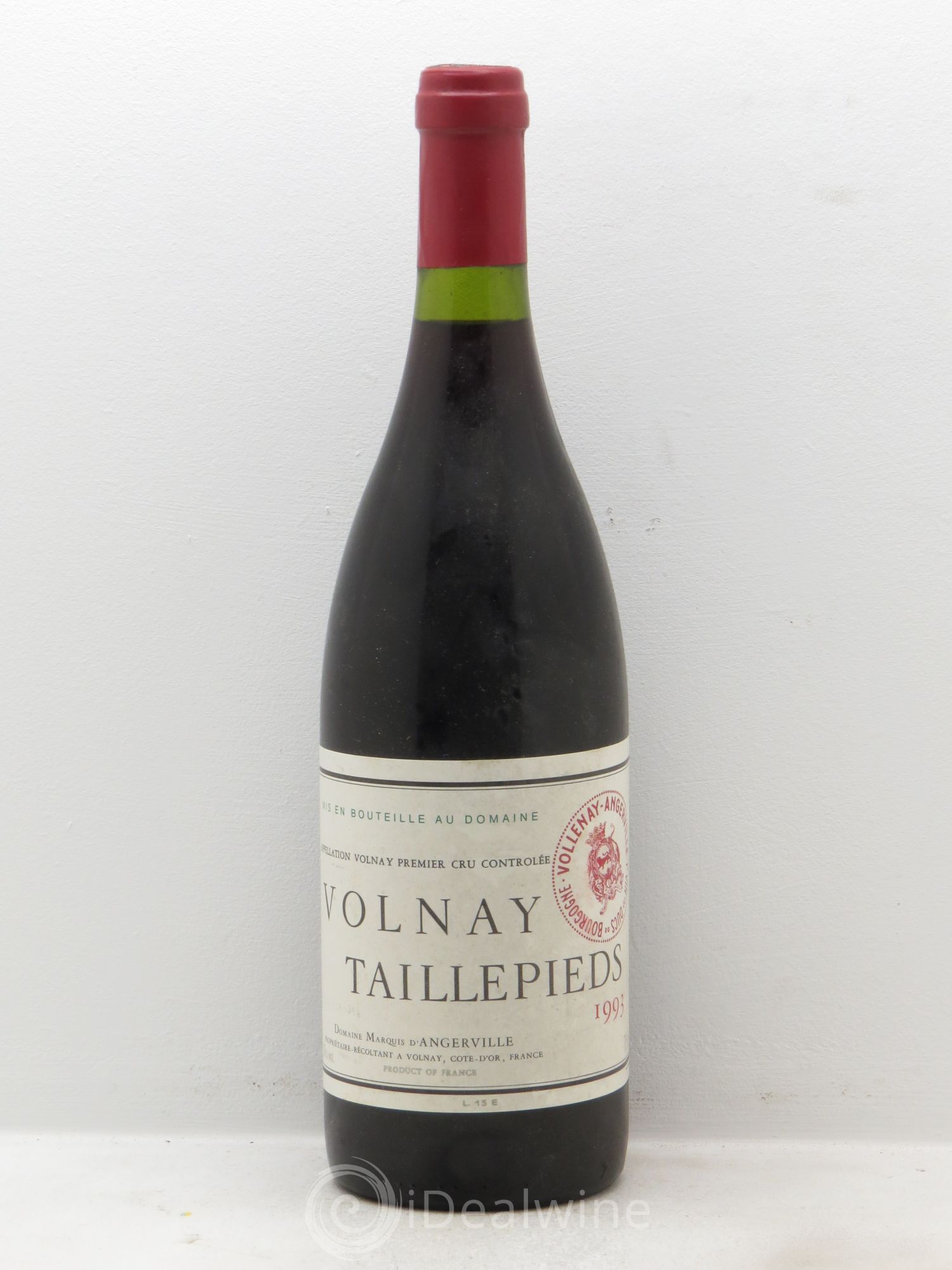 Volnay 1er Cru Taillepieds Marquis d'Angerville (Domaine) 1993 - Lot de 1 bouteille - 0
