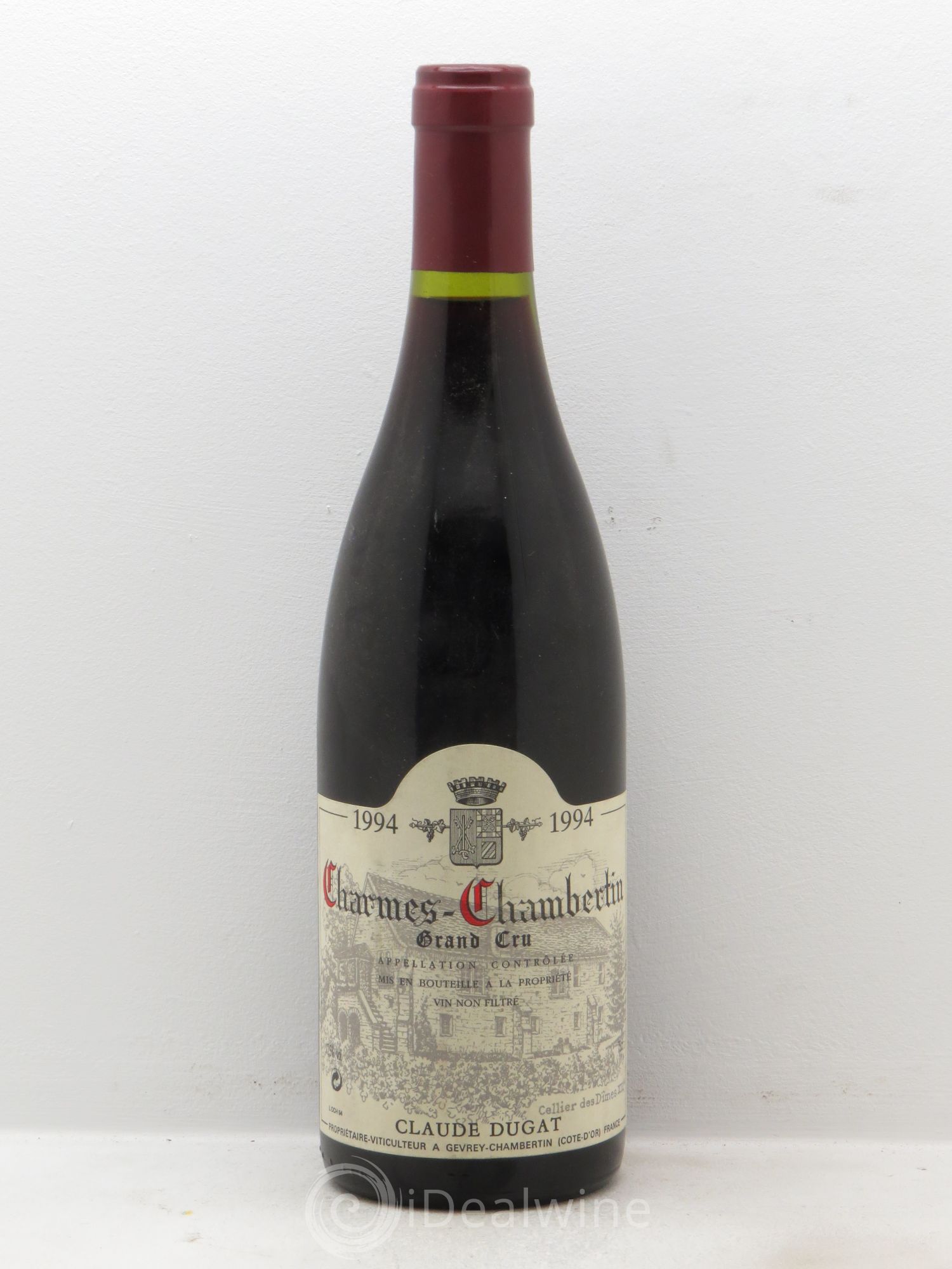 Charmes-Chambertin Grand Cru Claude Dugat 1994 - Lot de 1 bouteille - 0