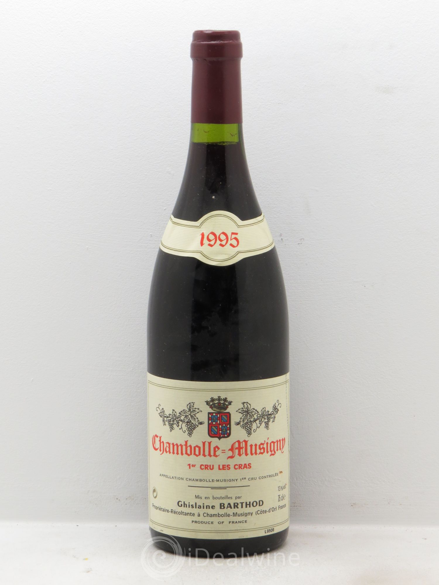 Chambolle-Musigny 1er Cru G.Barthod 1995 - Lot de 1 bouteille - 0