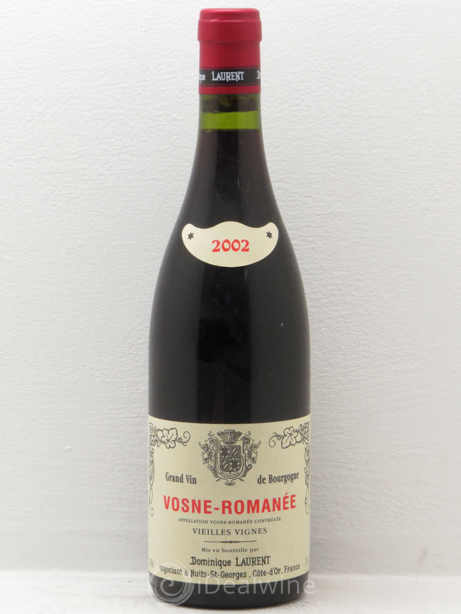 Vosne-Romanée Dominique Laurent 2002 - Posten von 1 Flasche - 0