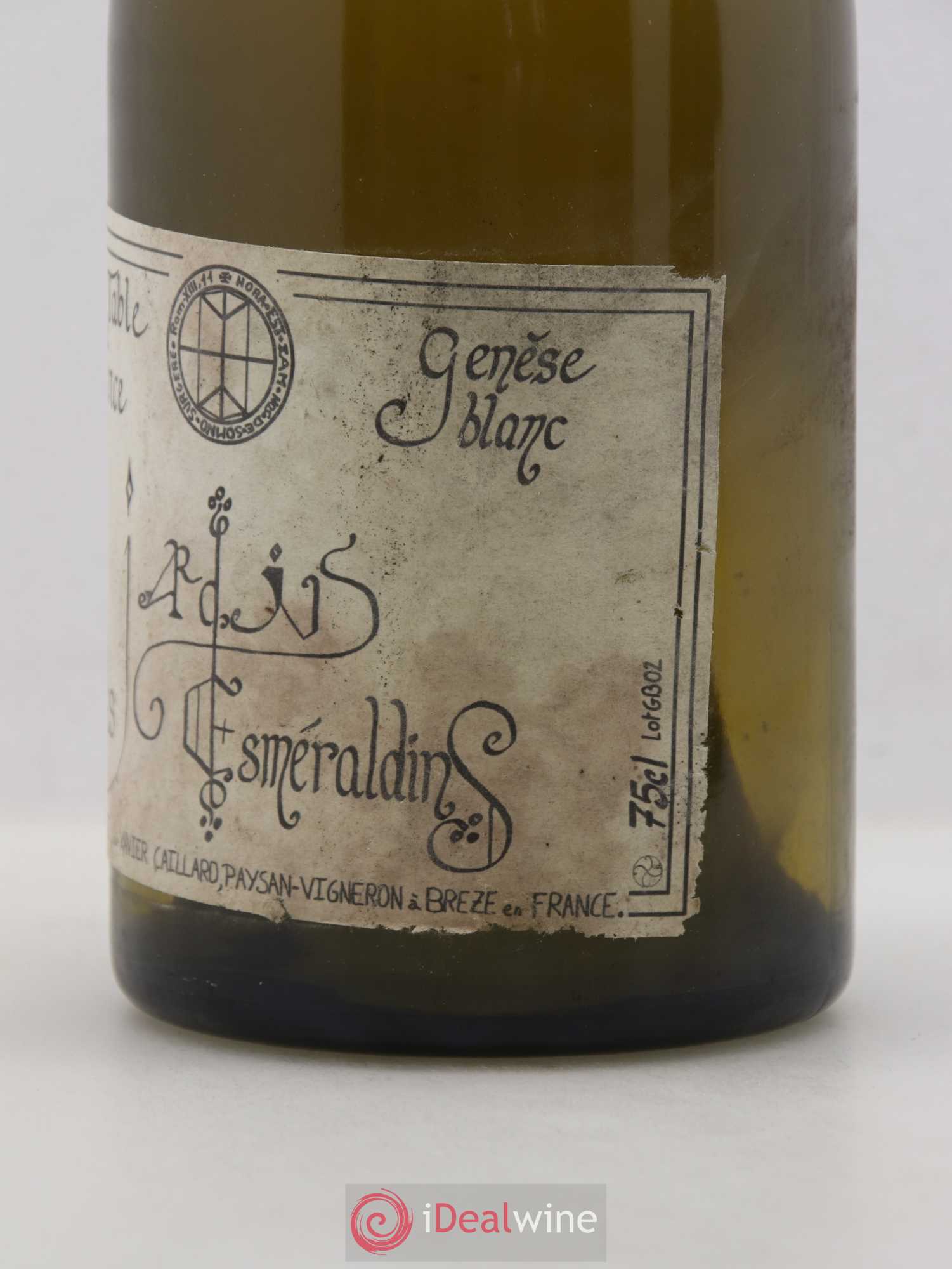 Vin de France Génèse Xavier Caillard - Les Jardins Esmeraldins 2002 - Lot de 2 bouteilles - 3