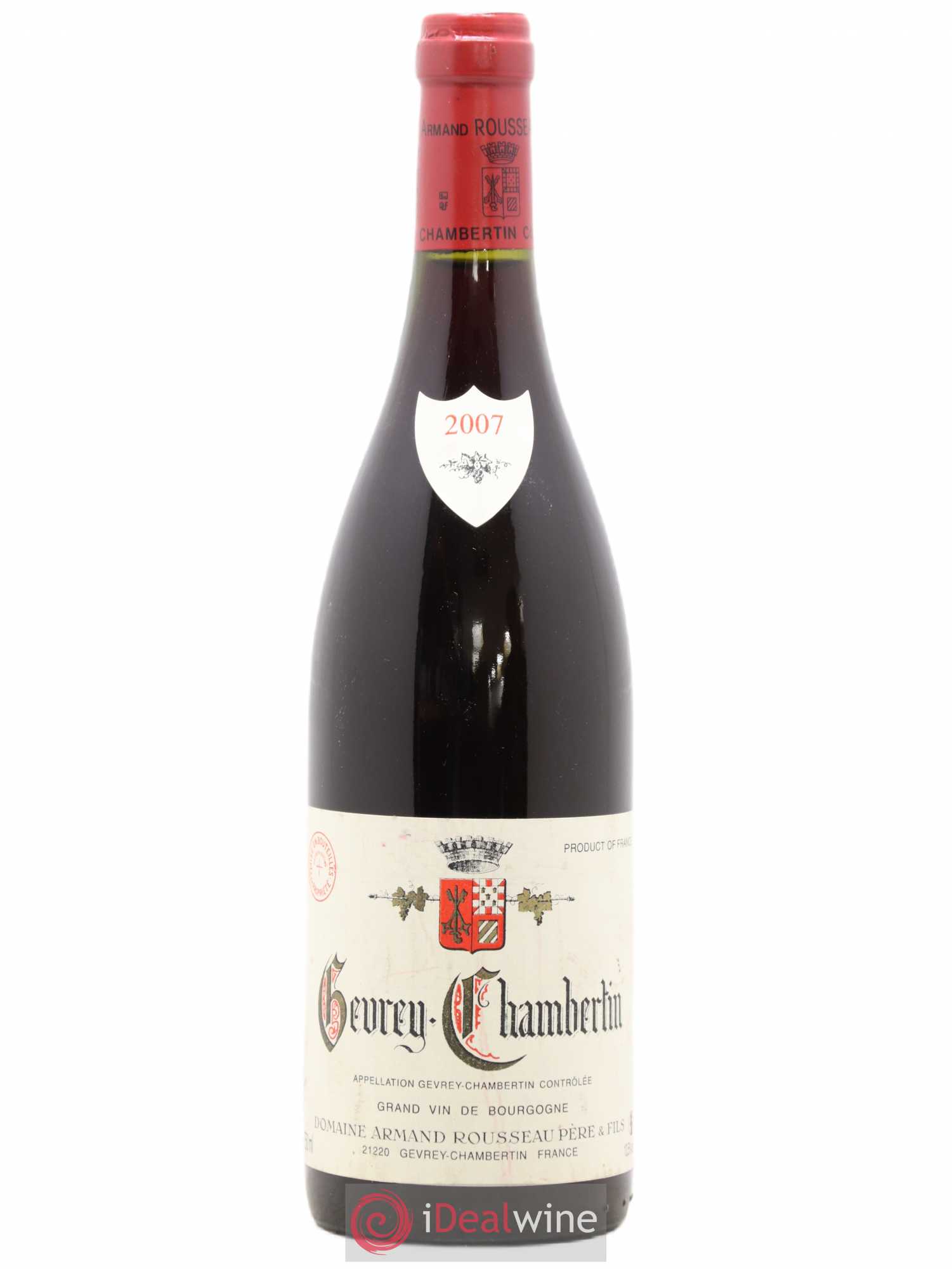 Gevrey-Chambertin Armand Rousseau (Domaine) 2007 - Posten von 1 Flasche - 0