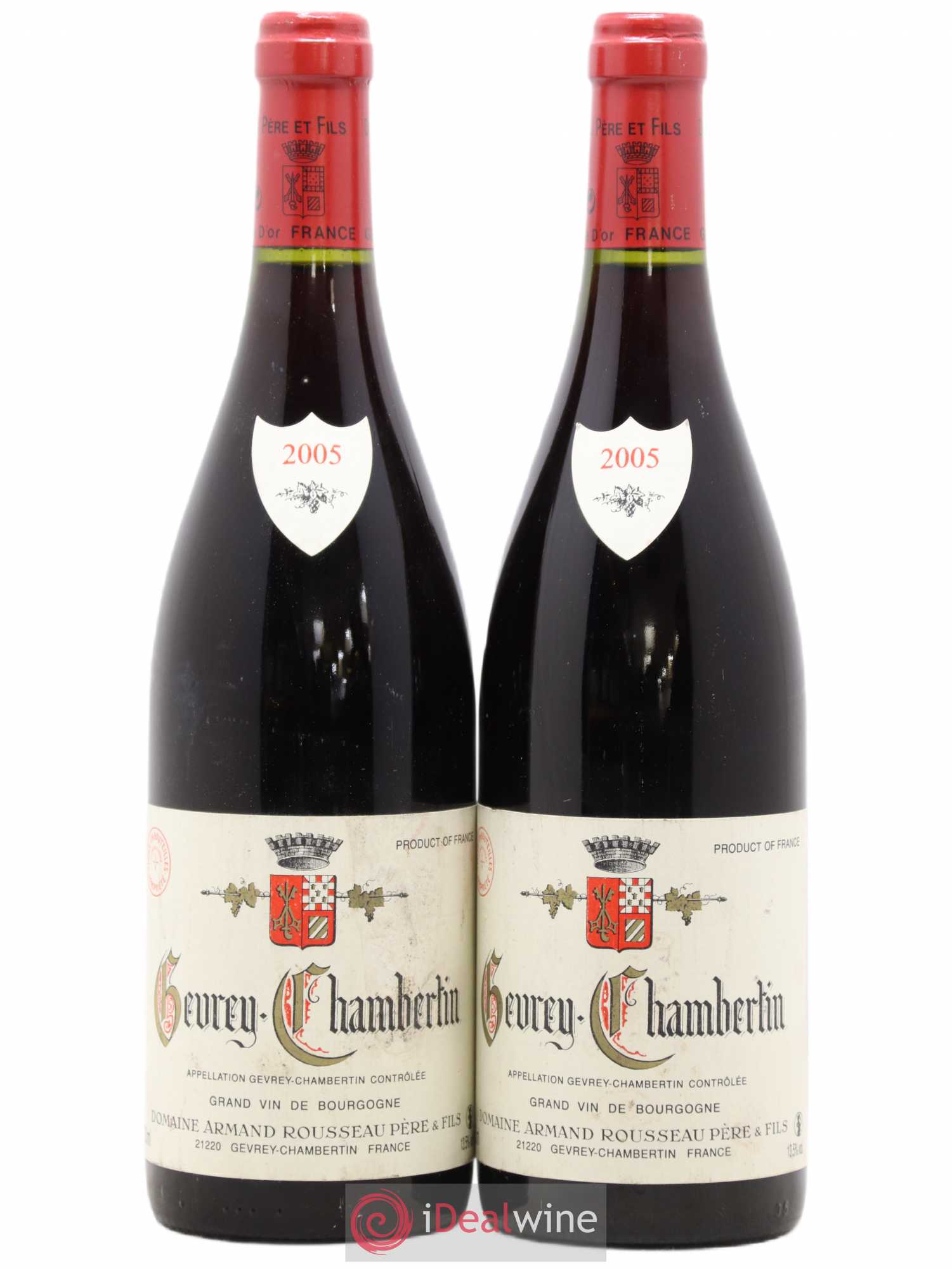 Gevrey-Chambertin Armand Rousseau (Domaine) 2005 - Lot de 2 bouteilles - 0