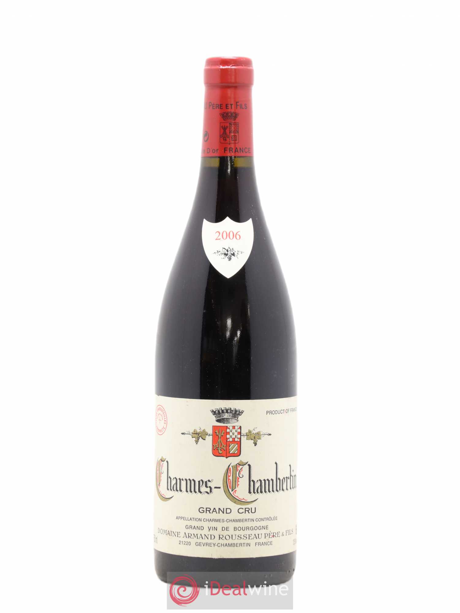 Charmes-Chambertin Grand Cru Armand Rousseau (Domaine) 2006 - Lot de 1 bouteille - 0