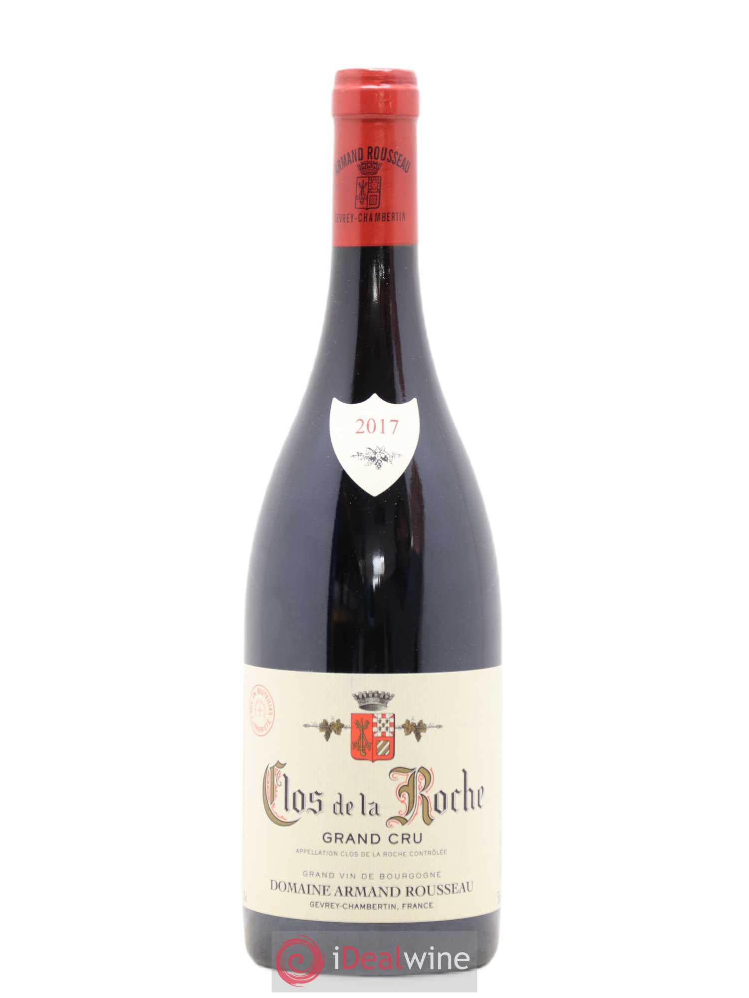 Clos de la Roche Grand Cru Armand Rousseau (Domaine) 2017 - Lot de 1 bouteille - 0