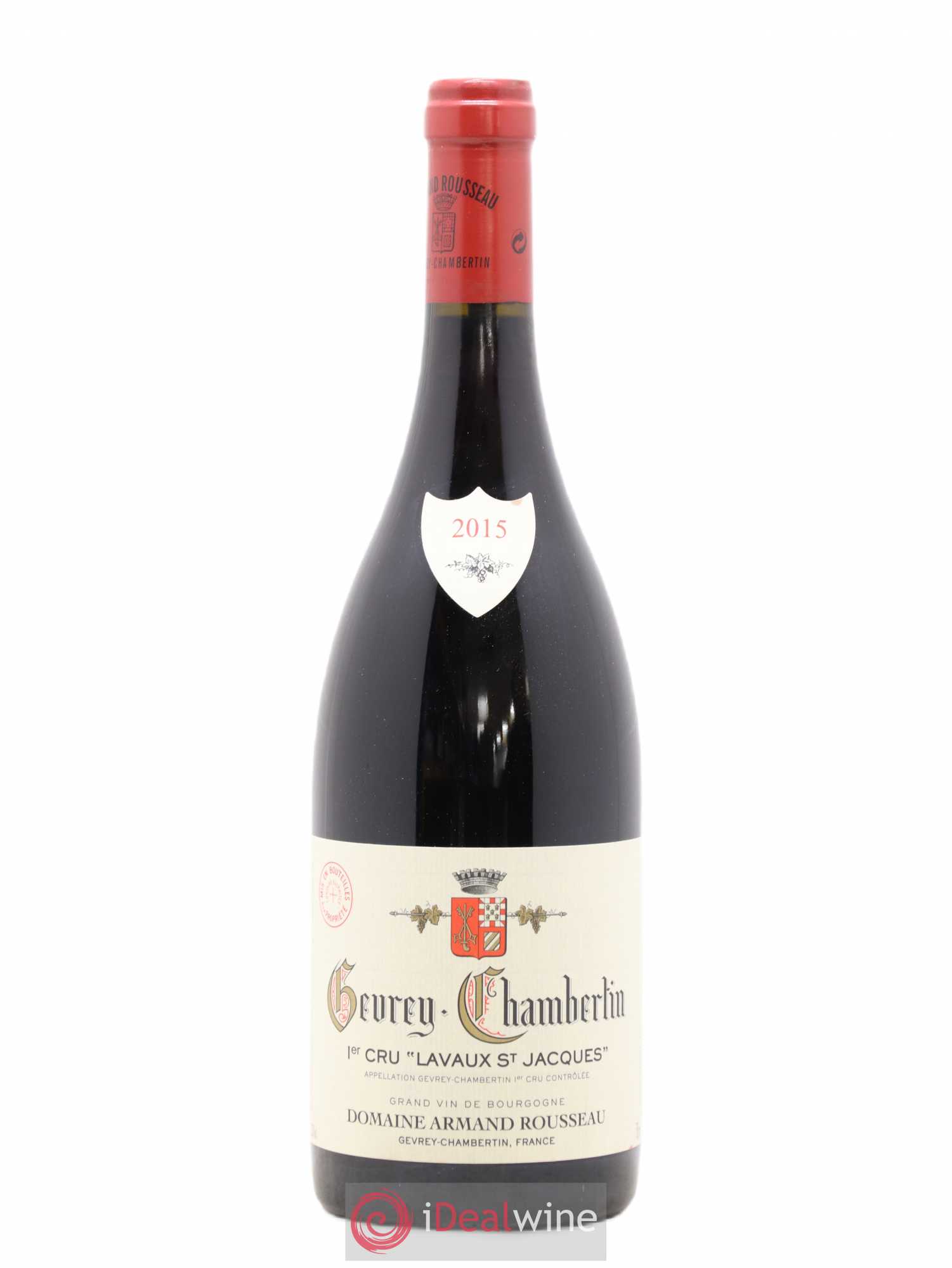 Gevrey-Chambertin 1er Cru Lavaux Saint Jacques Armand Rousseau (Domaine) 2015 - Lot de 1 bouteille - 0
