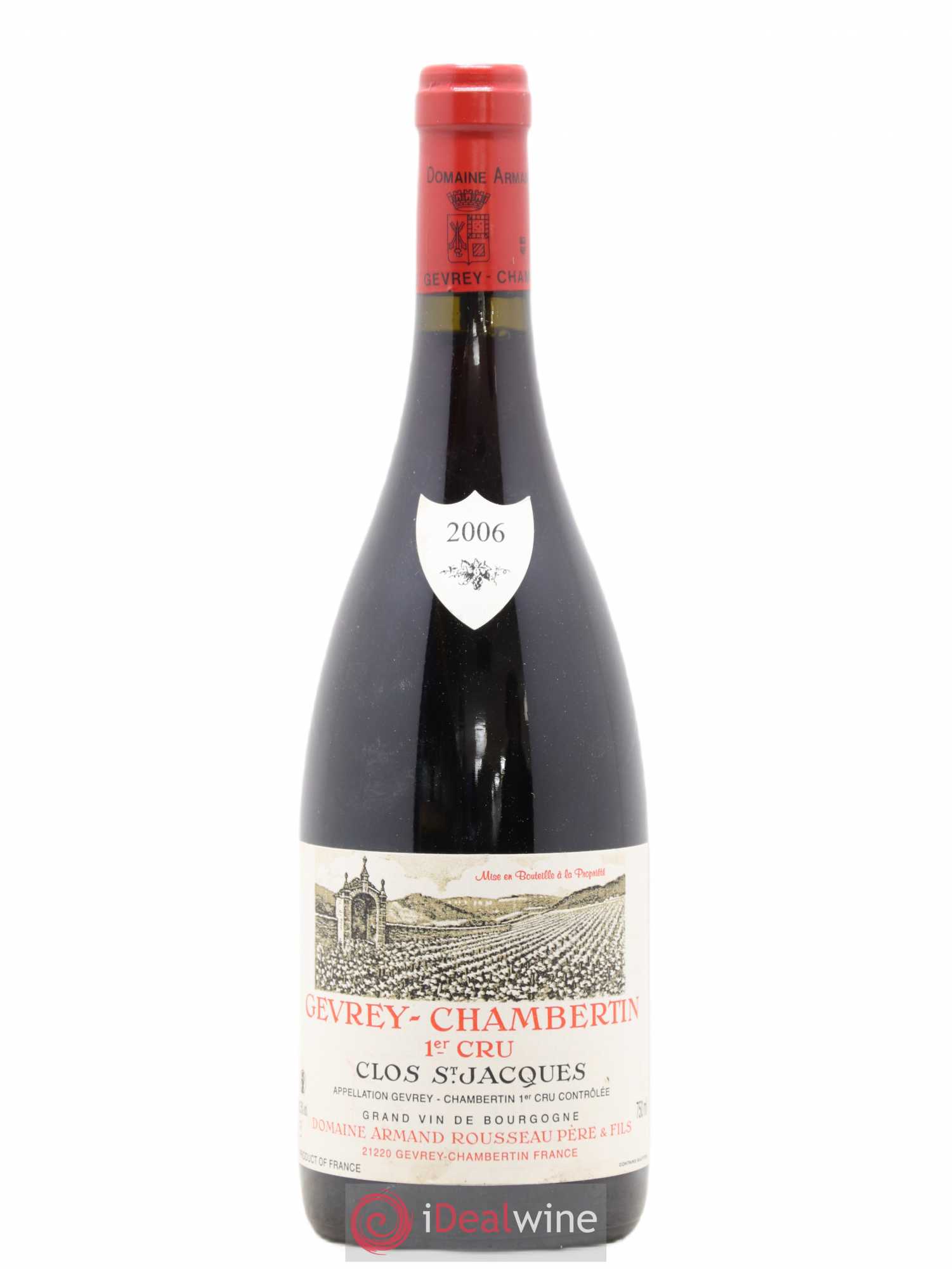 Gevrey-Chambertin 1er Cru Clos Saint-Jacques Armand Rousseau (Domaine) 2006 - Lot de 1 bouteille - 0