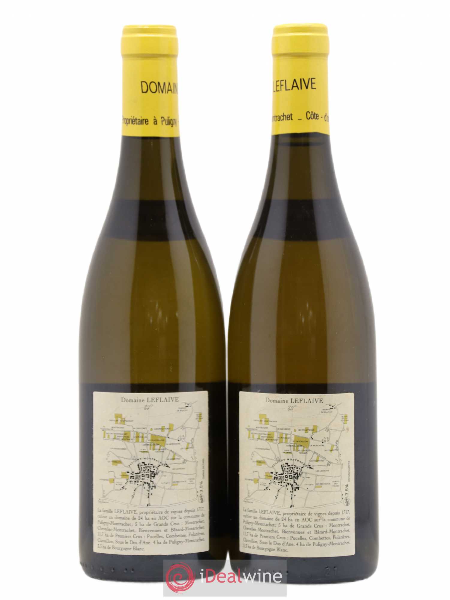 Puligny-Montrachet 1er Cru Clavoillon Leflaive (Domaine) 2007 - Lot de 2 bouteilles - 1