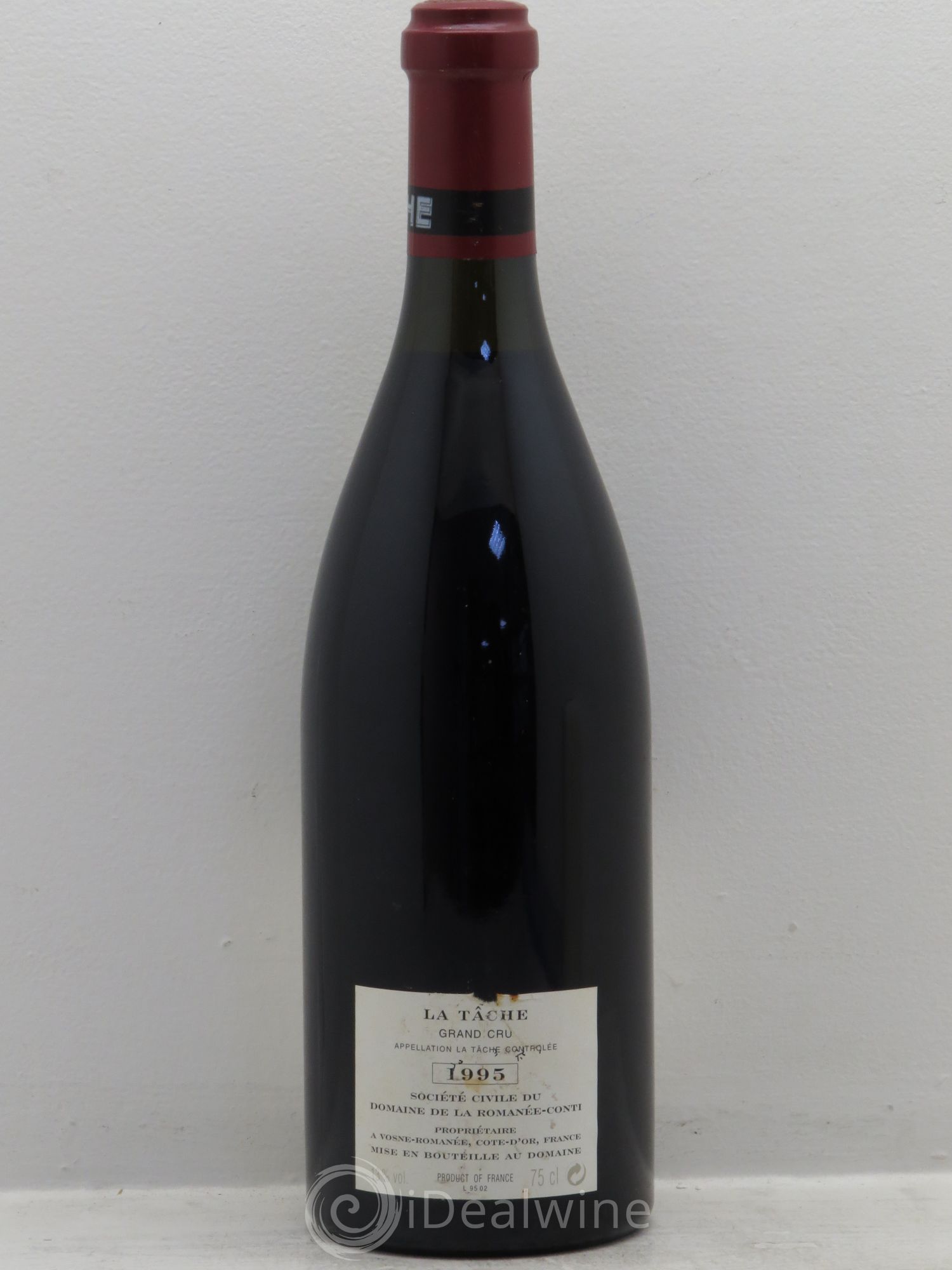 La Tâche Grand Cru Domaine de la Romanée-Conti 1995 - Lot de 1 bouteille - 1