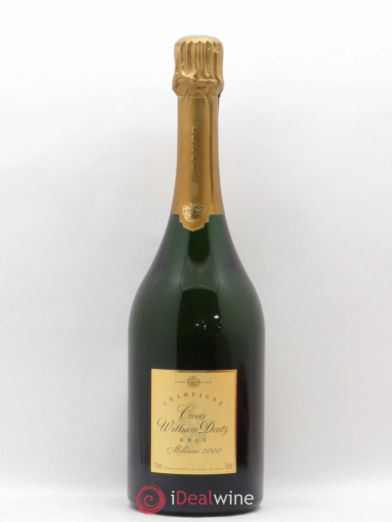 Cuvée William Deutz Deutz 2000 - Lot de 1 bouteille - 0