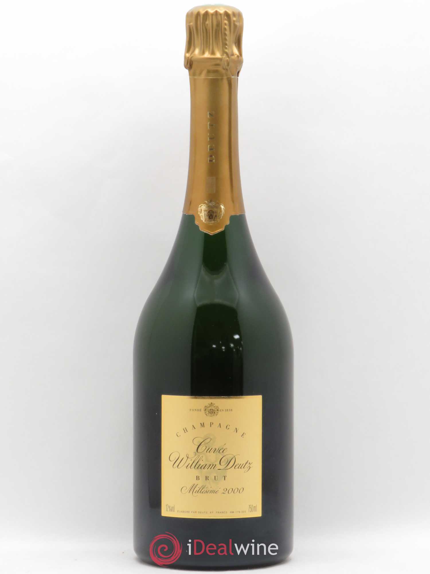 Cuvée William Deutz Deutz 2000 - Lot de 1 bouteille - 0