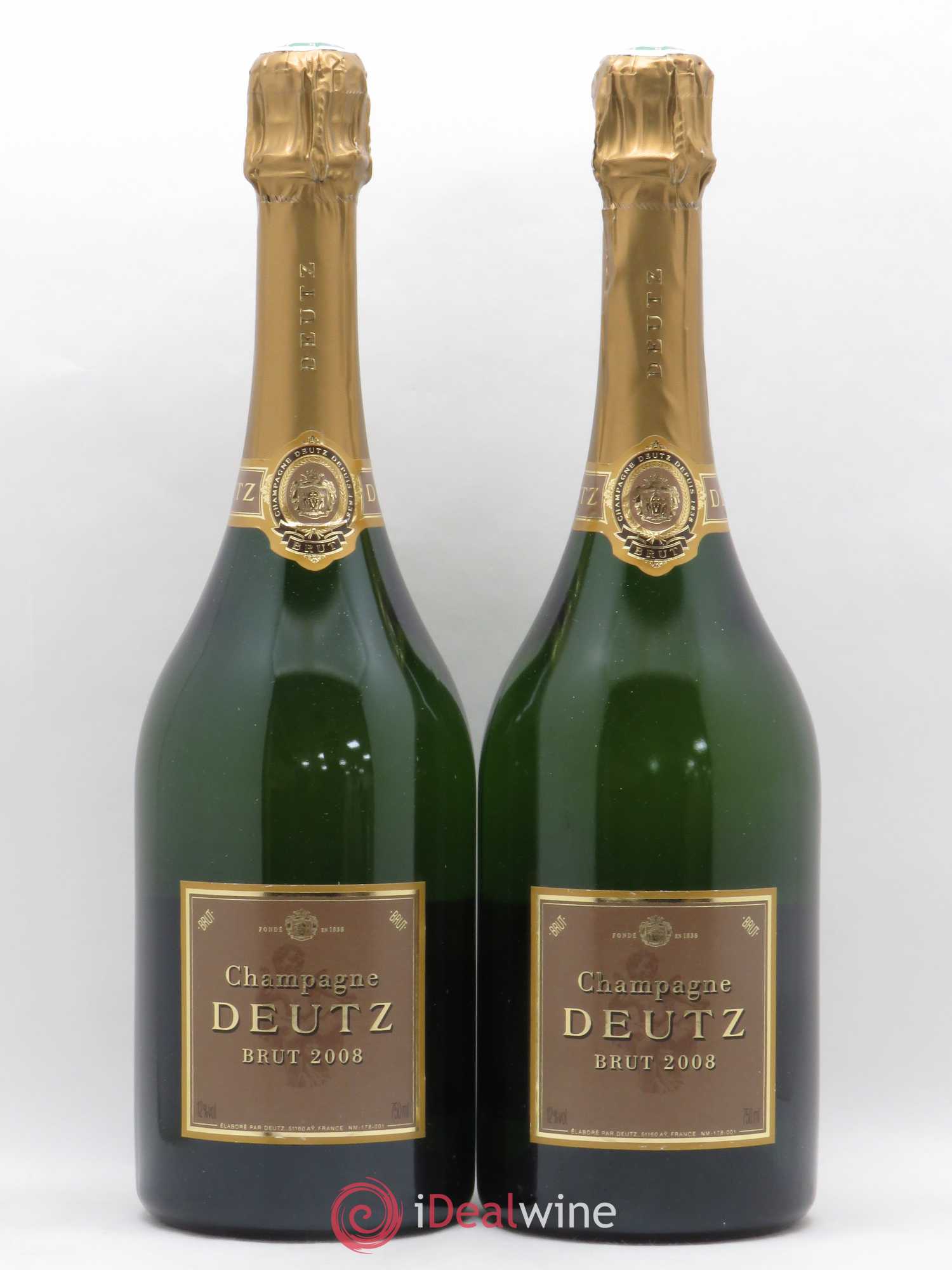 Brut Deutz 2008 - Lot de 2 bouteilles - 0
