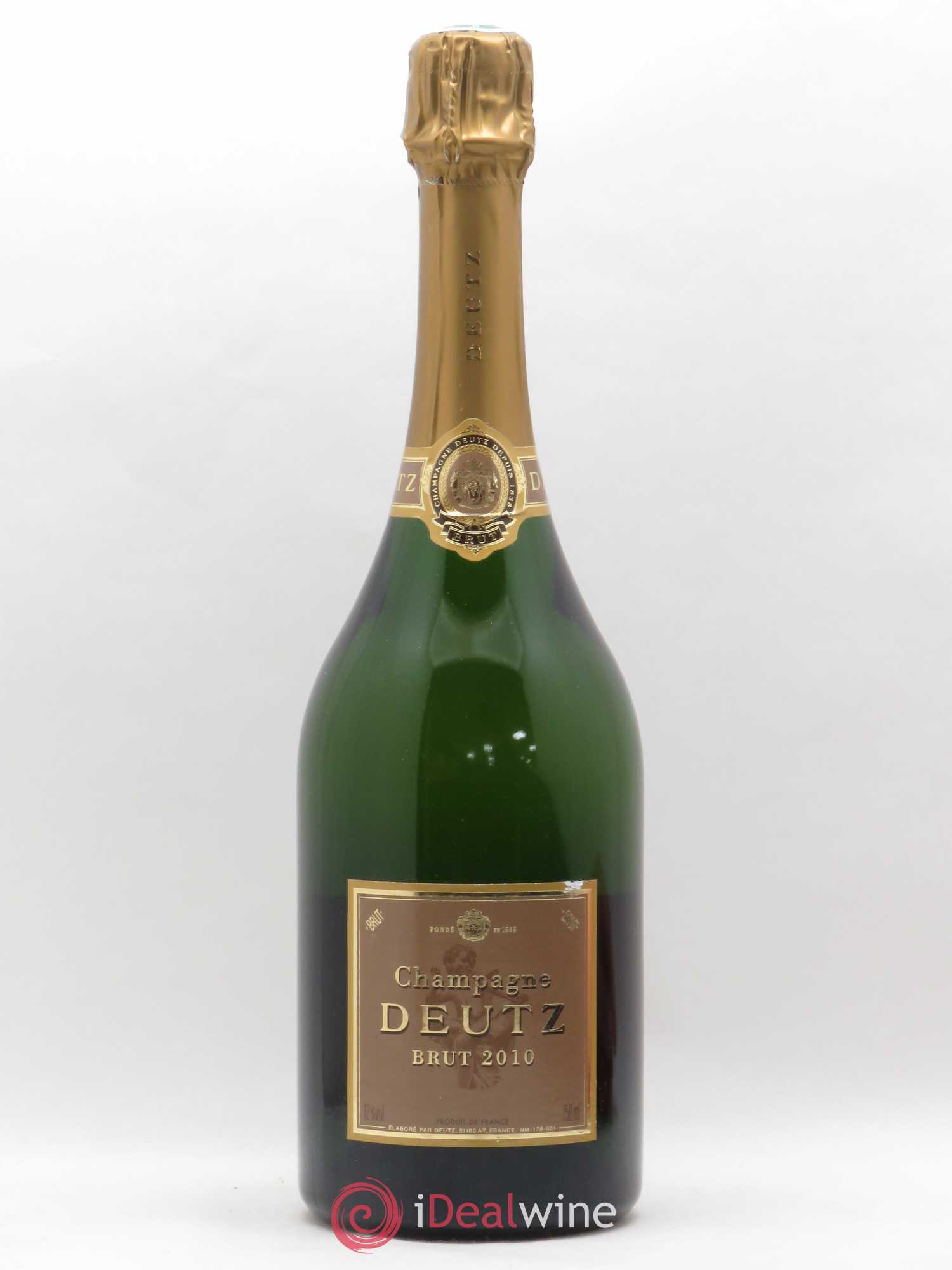 Brut Deutz 2010 - Lot de 1 bouteille - 0