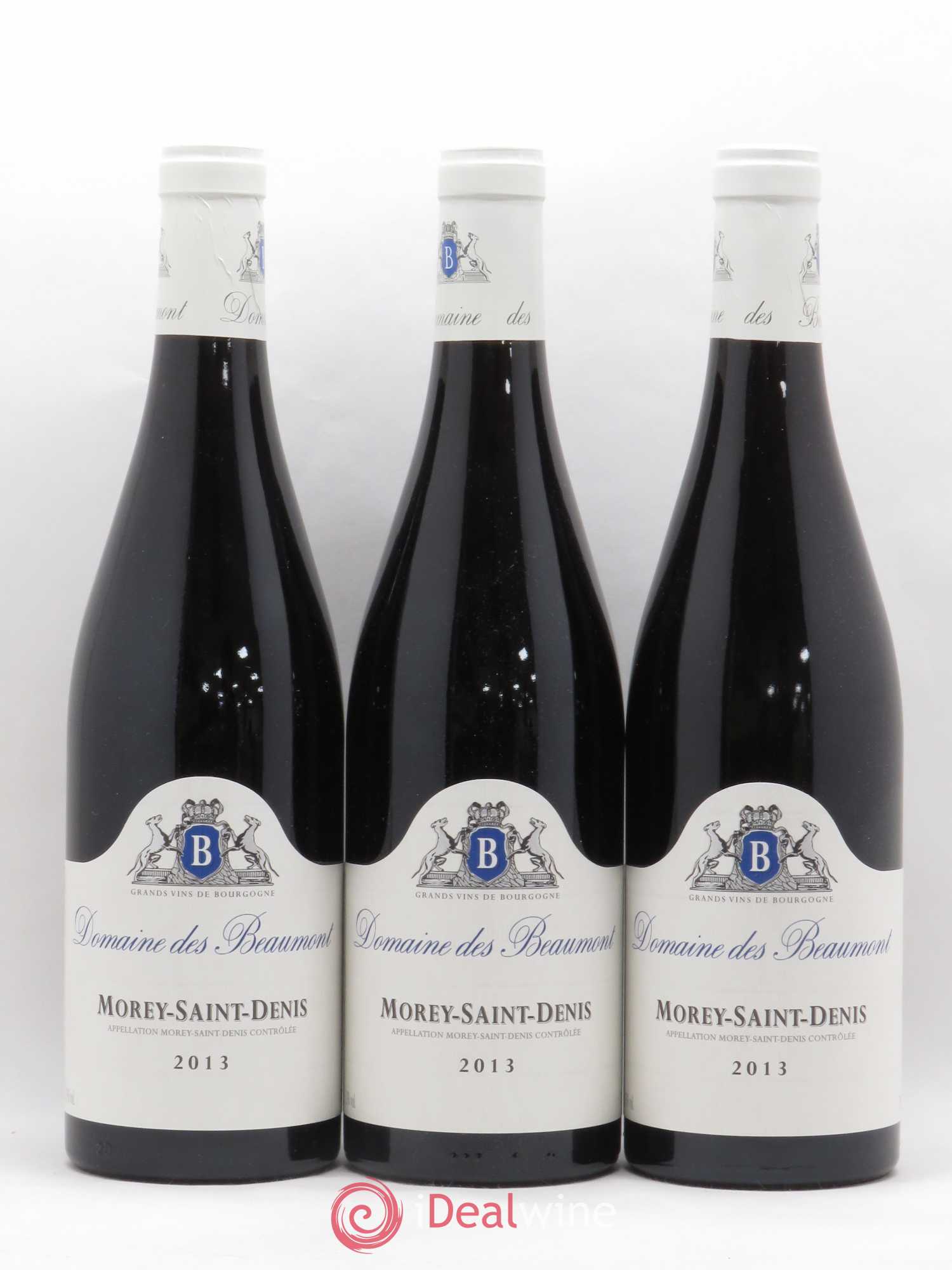 Morey-Saint-Denis Domaine des Beaumont 2013 - Lot de 3 bouteilles - 0