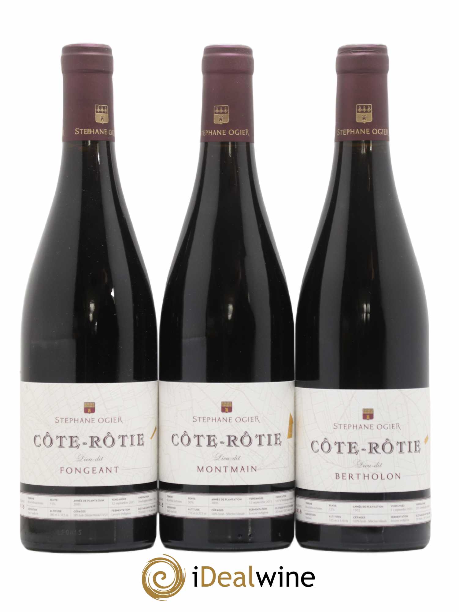 Coffret sélection Lieux-Dits 2018 Stéphane Ogier 2015 - Lot of 6 bottles - 1