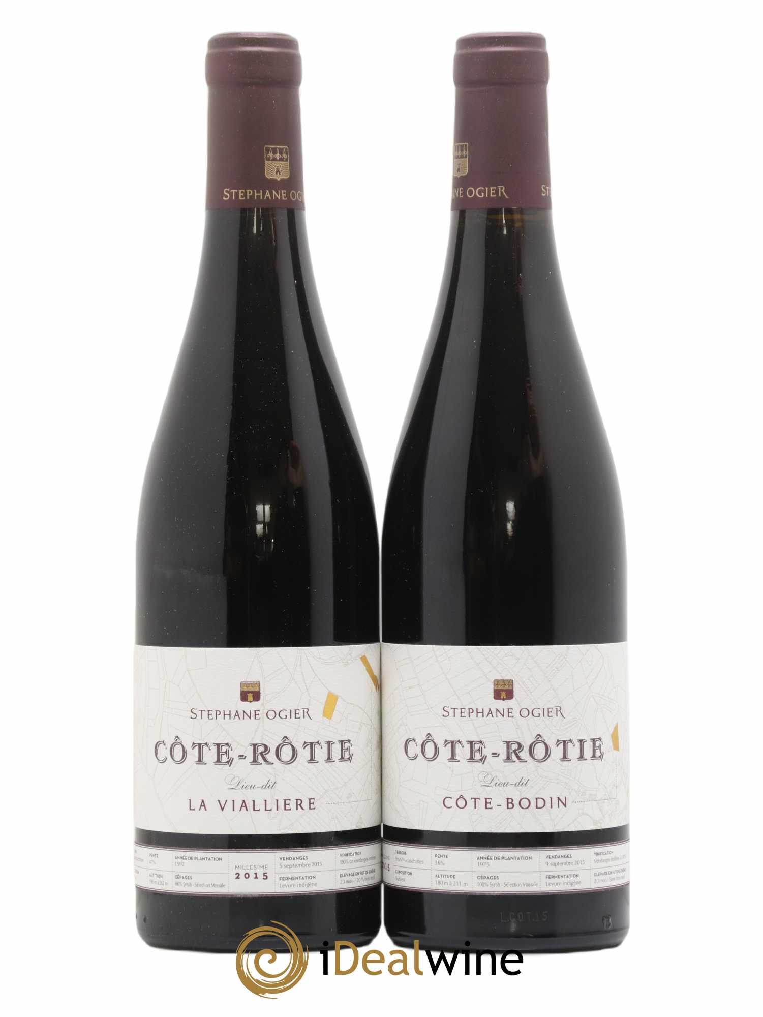 Coffret sélection Lieux-Dits 2018 Stéphane Ogier 2015 - Lot of 6 bottles - 2