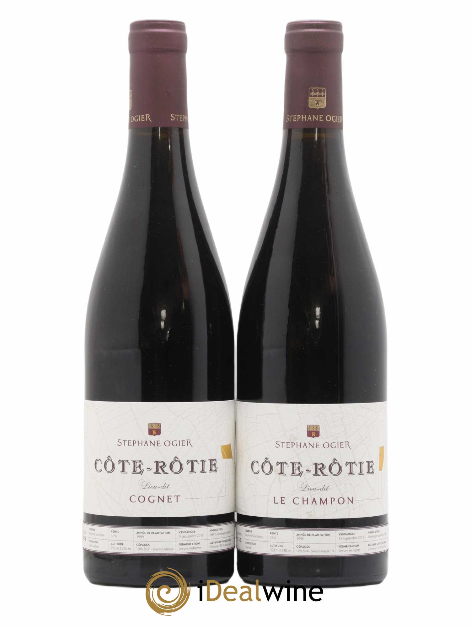 Coffret sélection Lieux-Dits 2018 Stéphane Ogier 2015 - Lot of 6 bottles - 3