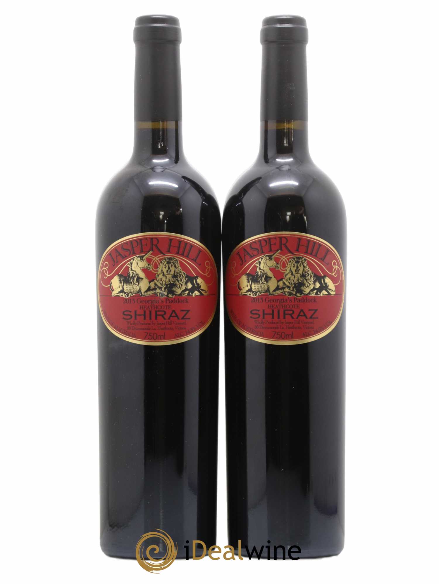 Australie Heathcote Victoria Georgia's Paddock Shiraz Domaine Jasper Hill 2013 - Posten von 2 Flaschen - 0