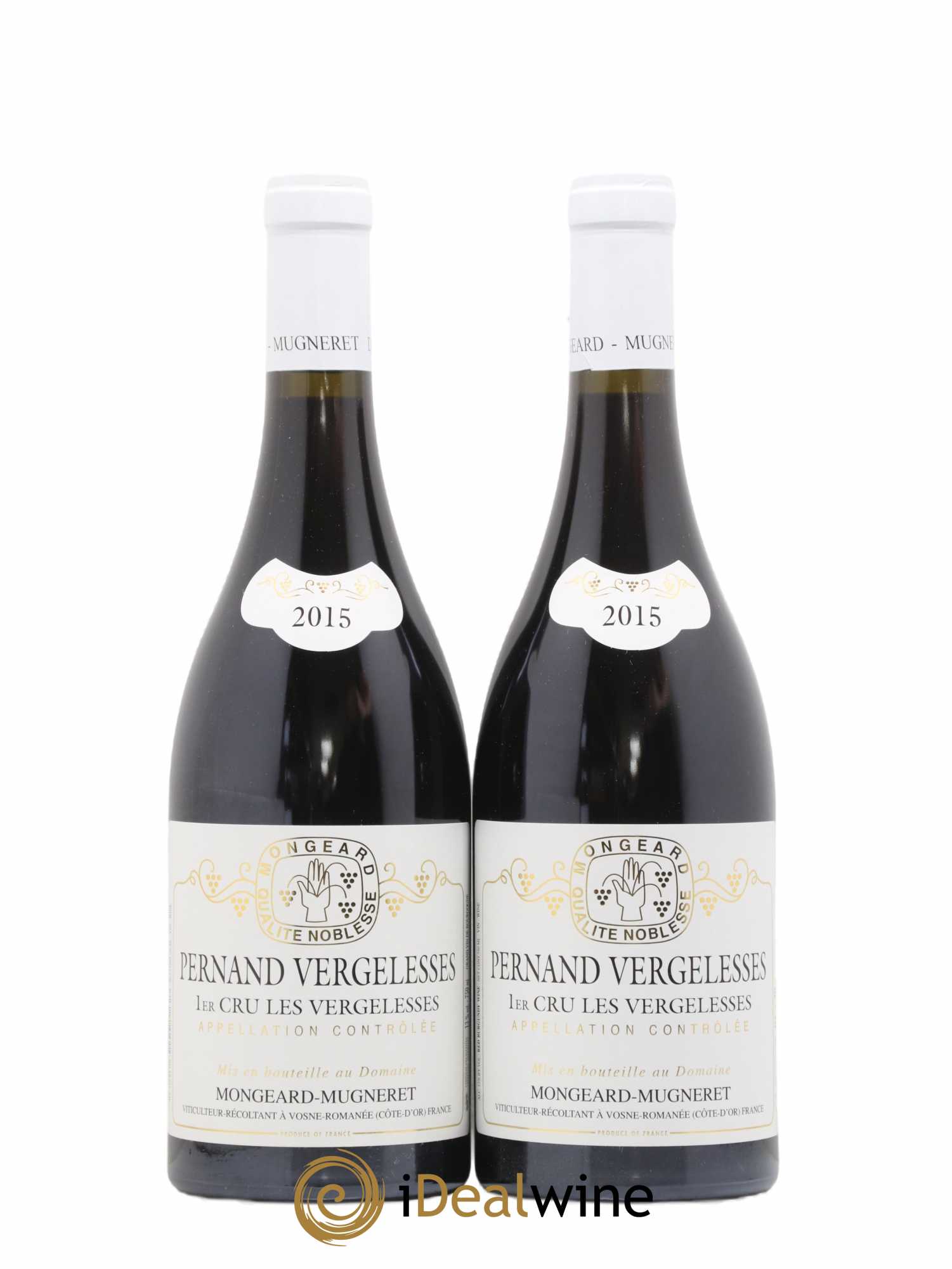 Pernand-Vergelesses 1er Cru Les Vergelesses Mongeard-Mugneret (Domaine) 2015 - Lot de 2 bouteilles - 0