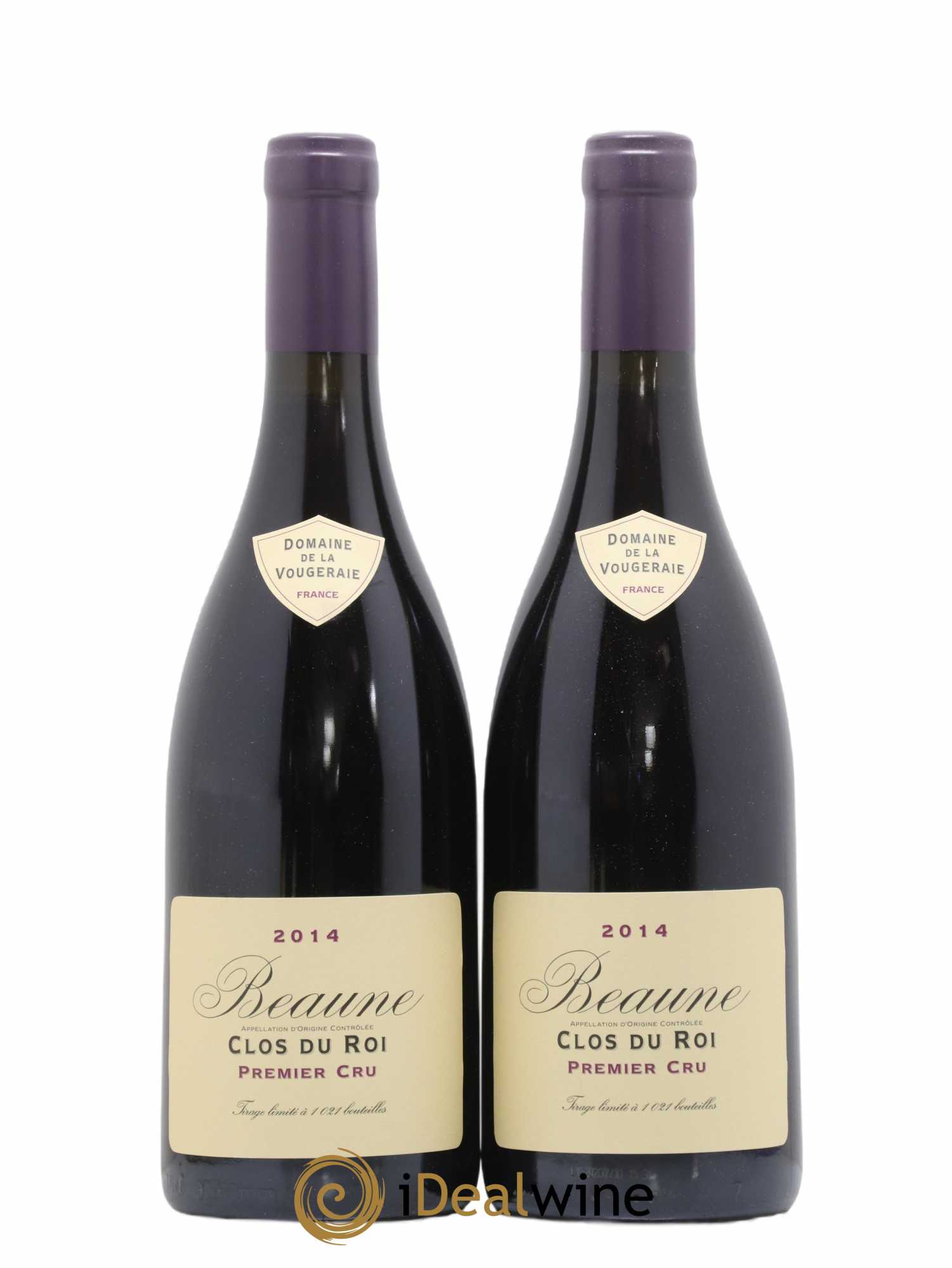 Beaune 1er Cru Clos du Roi La Vougeraie 2014 - Lot of 2 bottles - 0