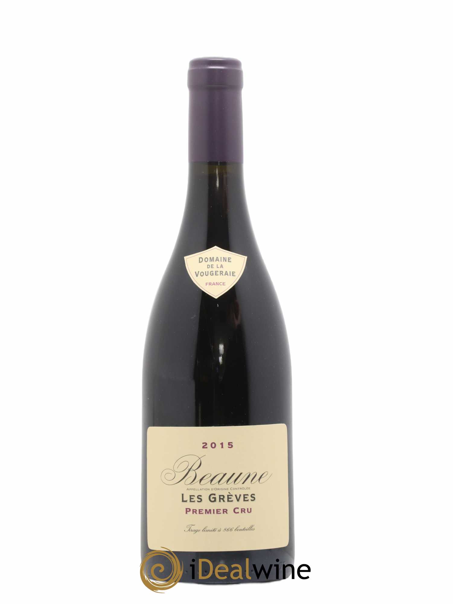Beaune 1er Cru Les Grèves La Vougeraie 2015 - Lot de 1 bouteille - 0