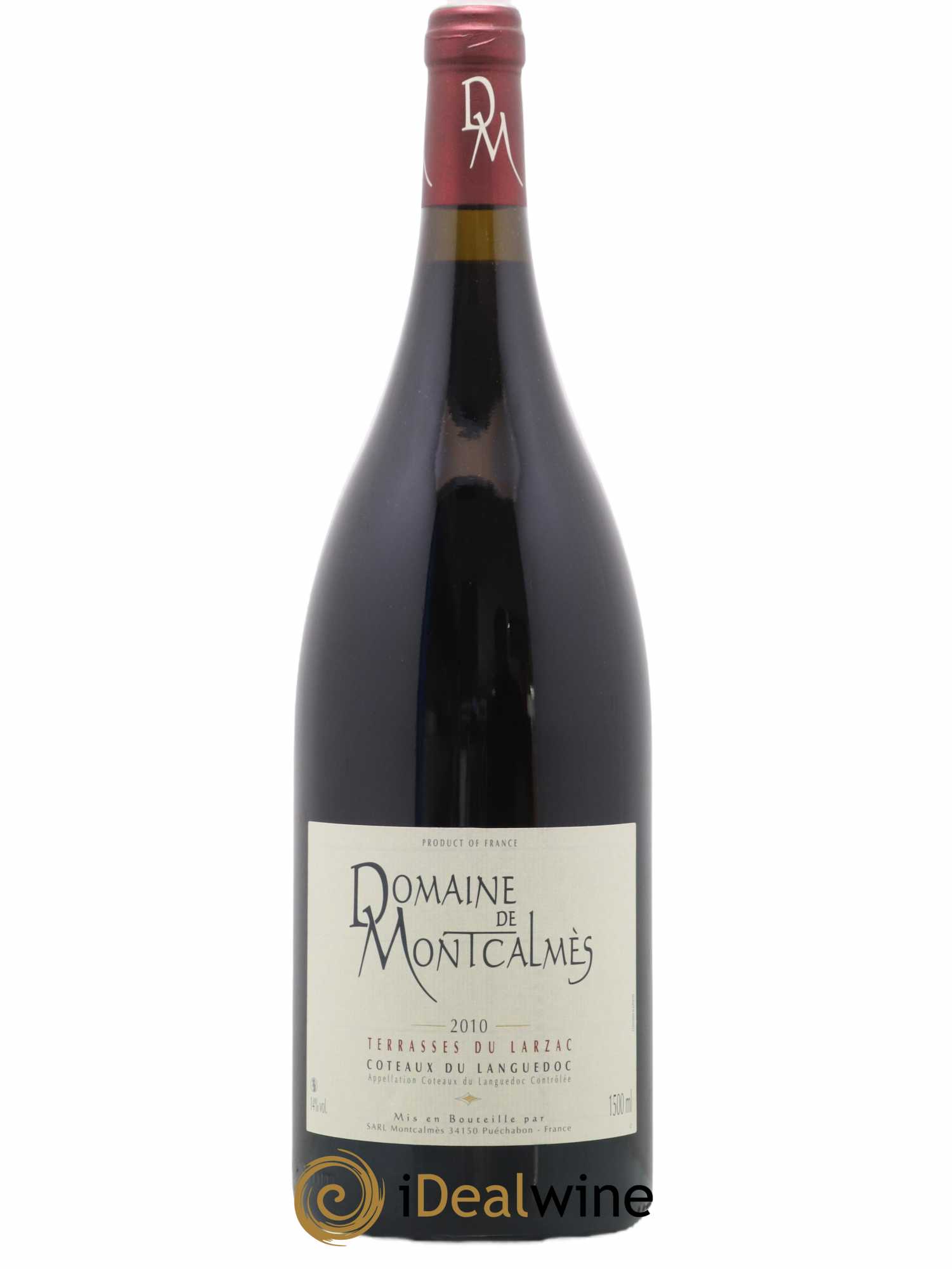 Terrasses du Larzac Domaine de Montcalmès Frédéric Pourtalié 2010 - Lot of 1 magnum - 0