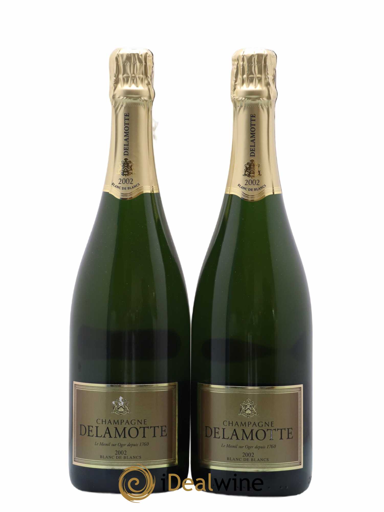 Brut Delamotte 2002 - Lot de 2 bouteilles - 0