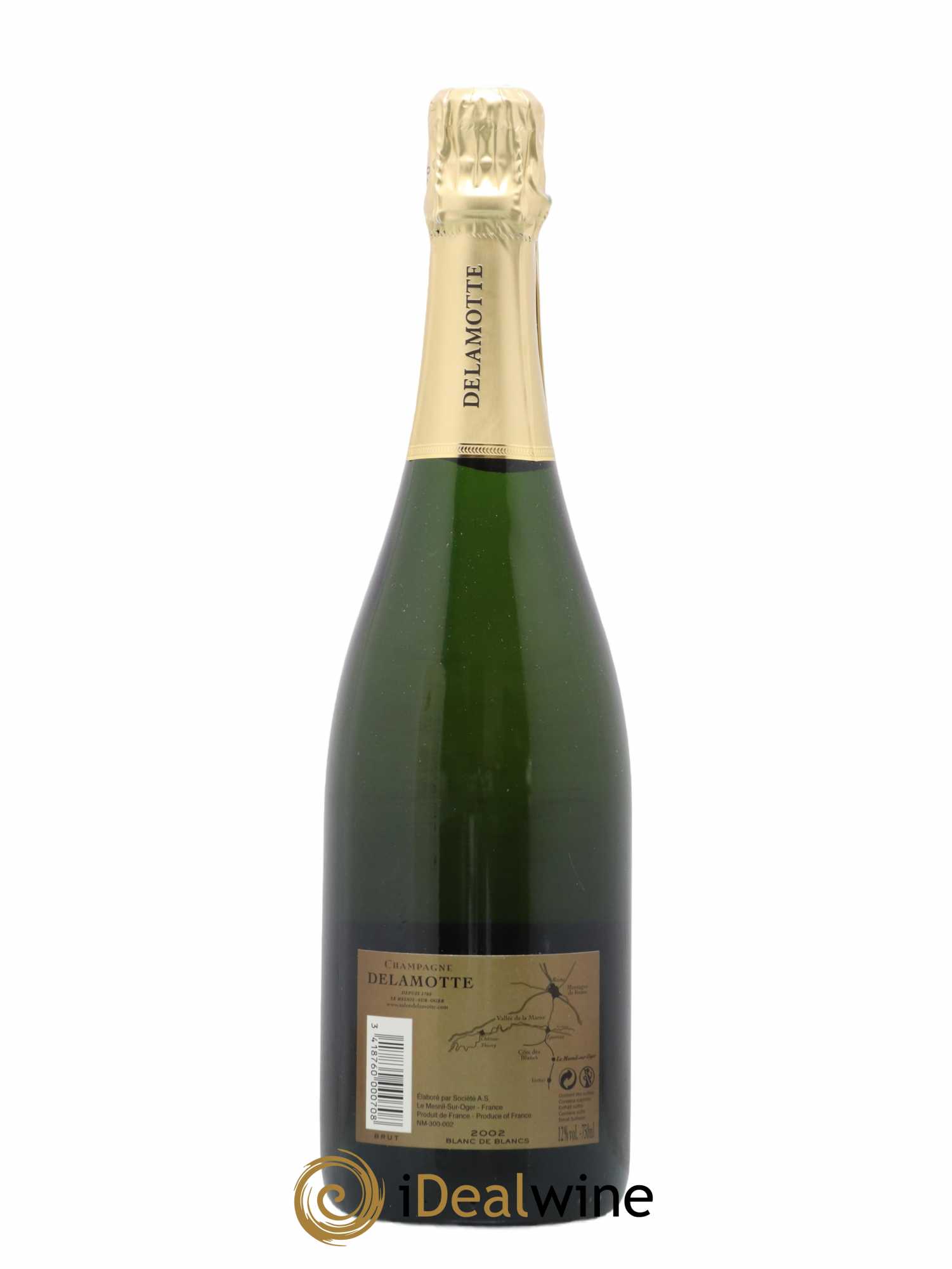 Brut Delamotte 2002 - Lot of 1 bottle - 2