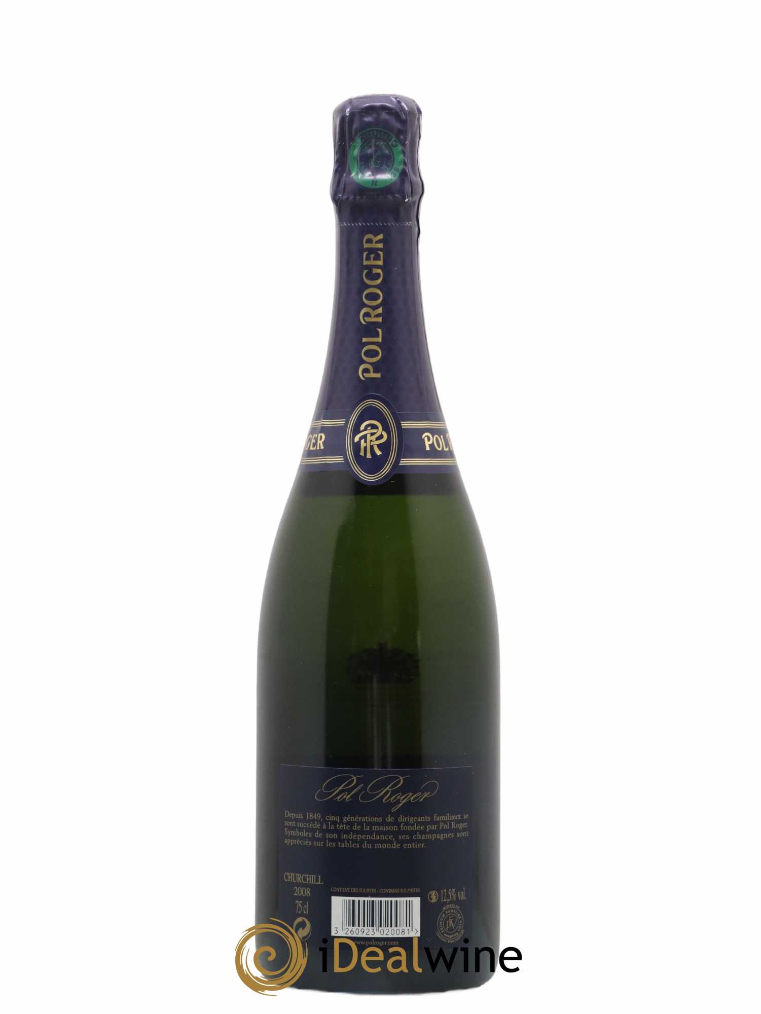 Cuvée Winston Churchill Pol Roger 2008 - Lot of 1 bottle - 2