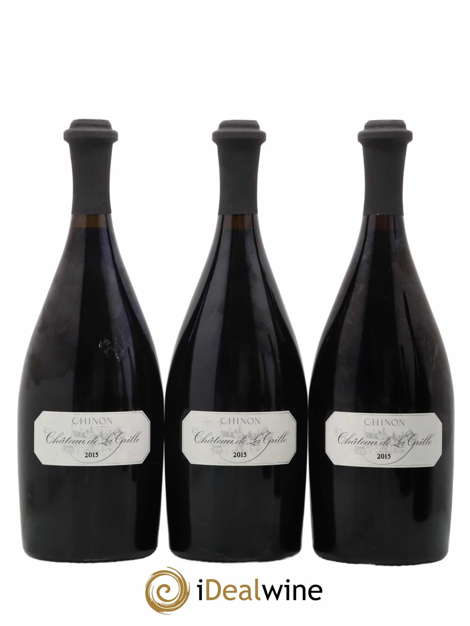 Chinon Château de La Grille 2015 - Lot de 6 bouteilles - 1