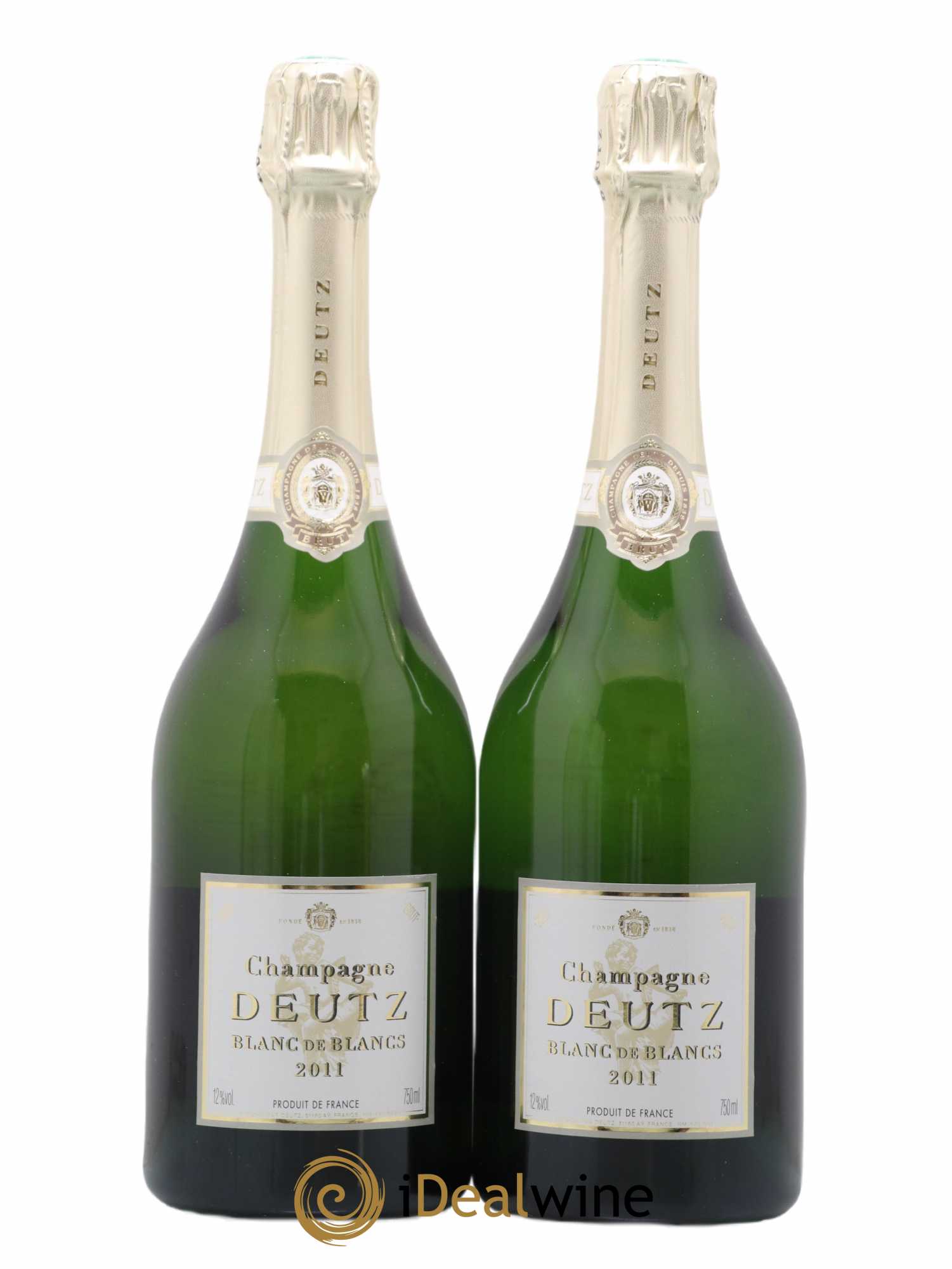 Blanc de Blancs Brut Deutz 2011 - Lot of 2 bottles - 1