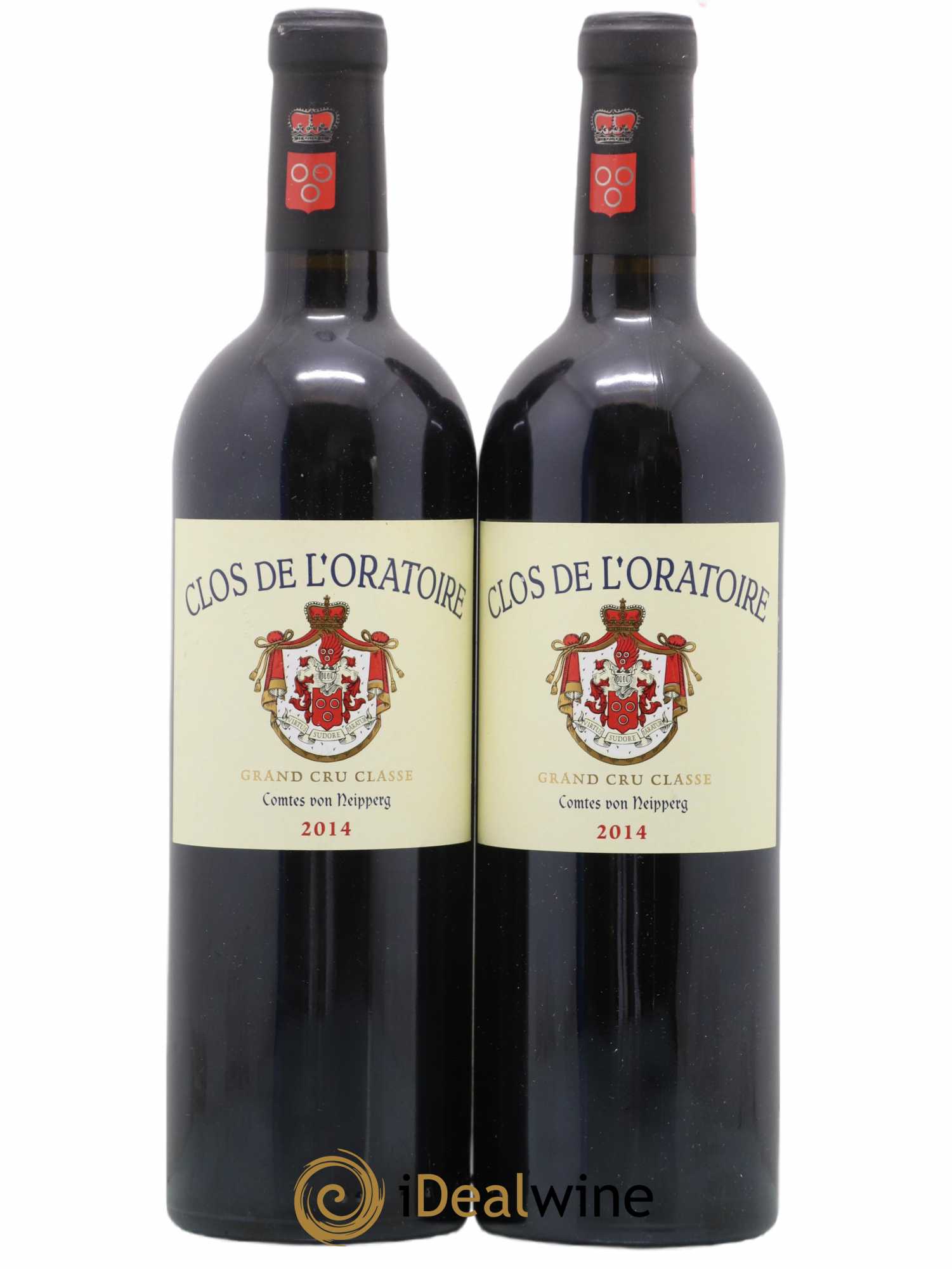 Clos de l'Oratoire Grand Cru Classé 2014 - Lot of 2 bottles - 0