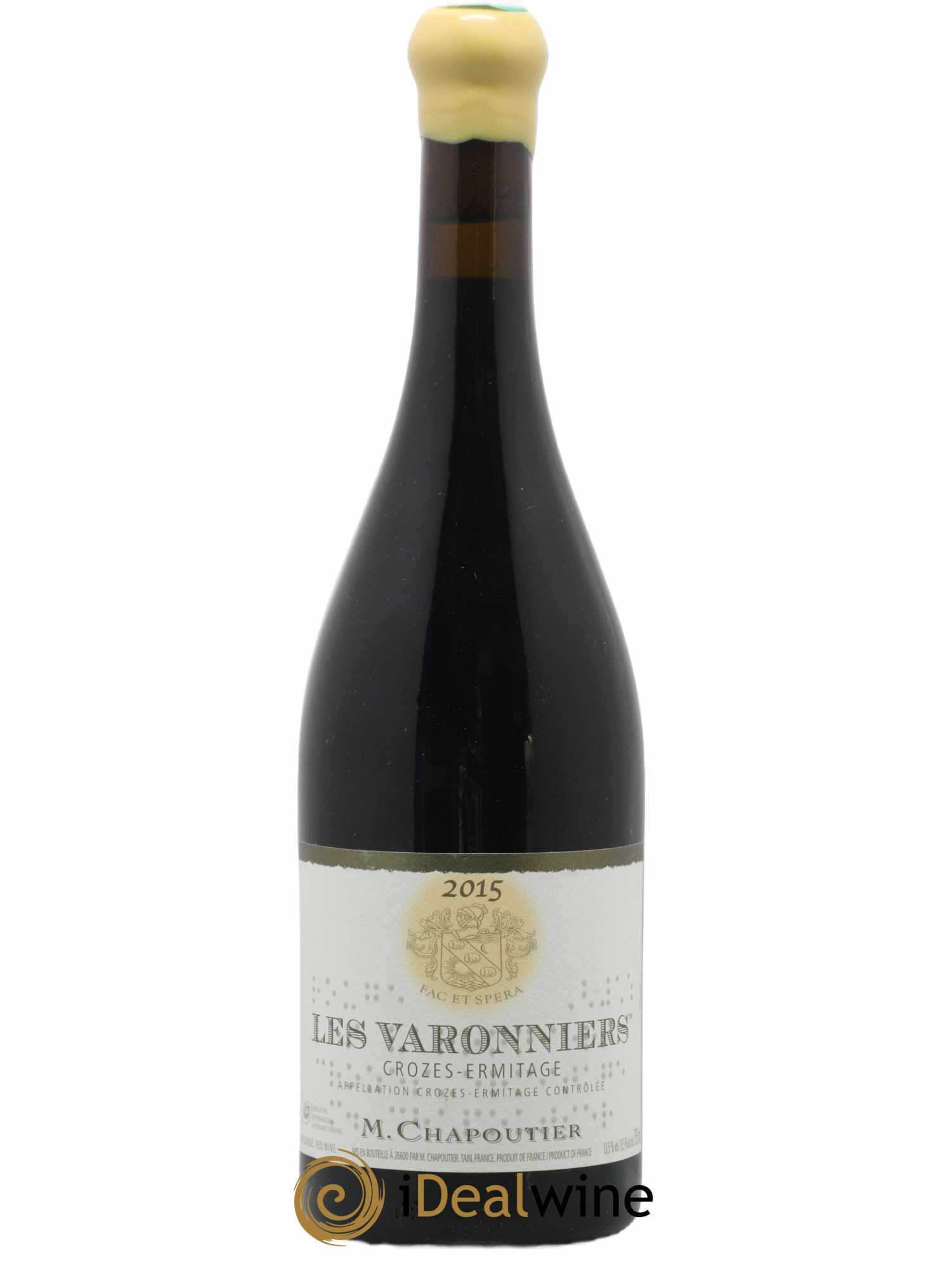 Crozes-Hermitage Les Varonniers Chapoutier 2015 - Lot of 1 bottle - 0