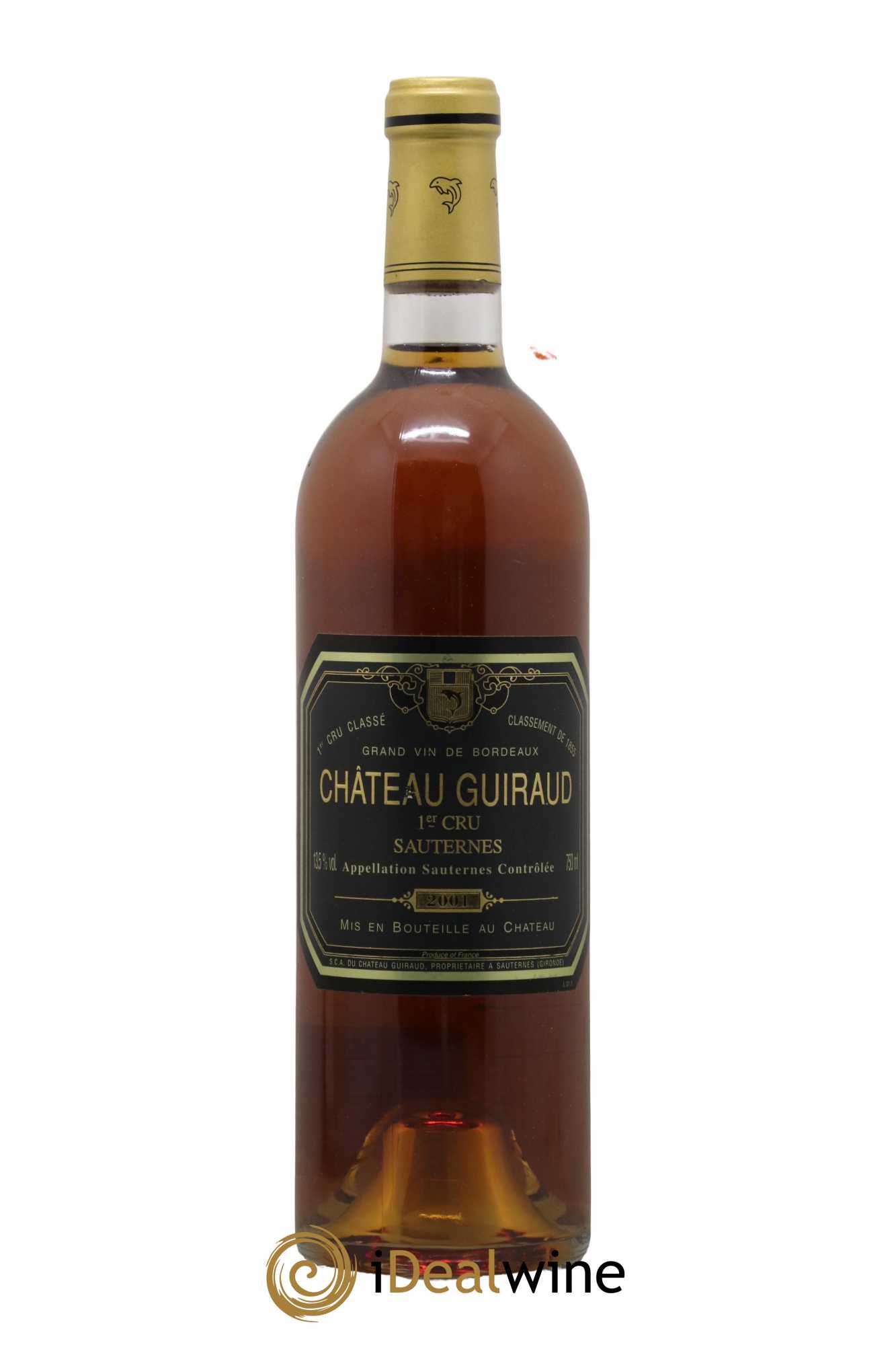 Château Guiraud 1er Grand Cru Classé 2001 - Lot of 1 bottle - 0