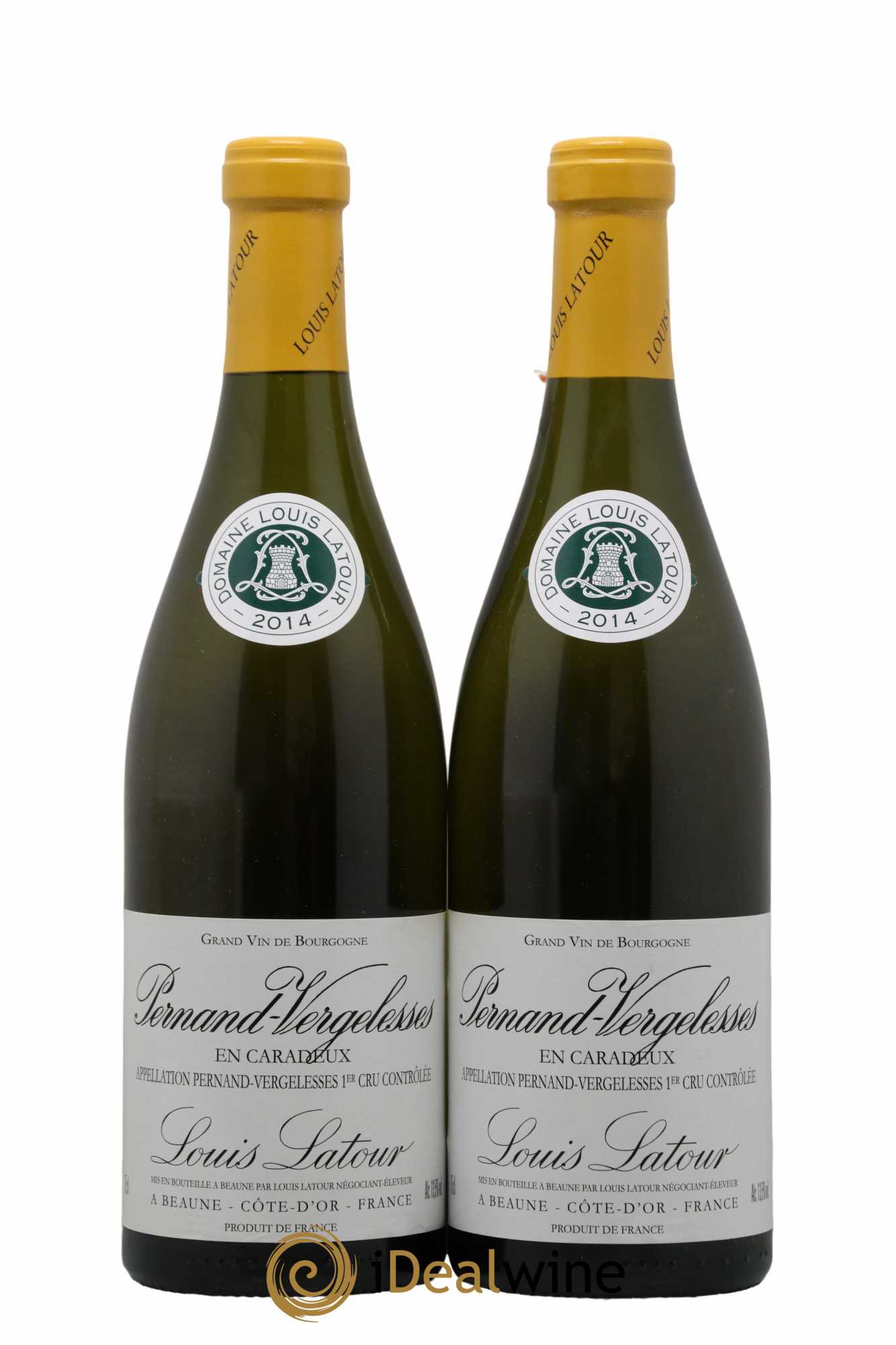 Pernand-Vergelesses 1er Cru En Caradeux Louis Latour 2014 - Lot de 2 bouteilles - 0
