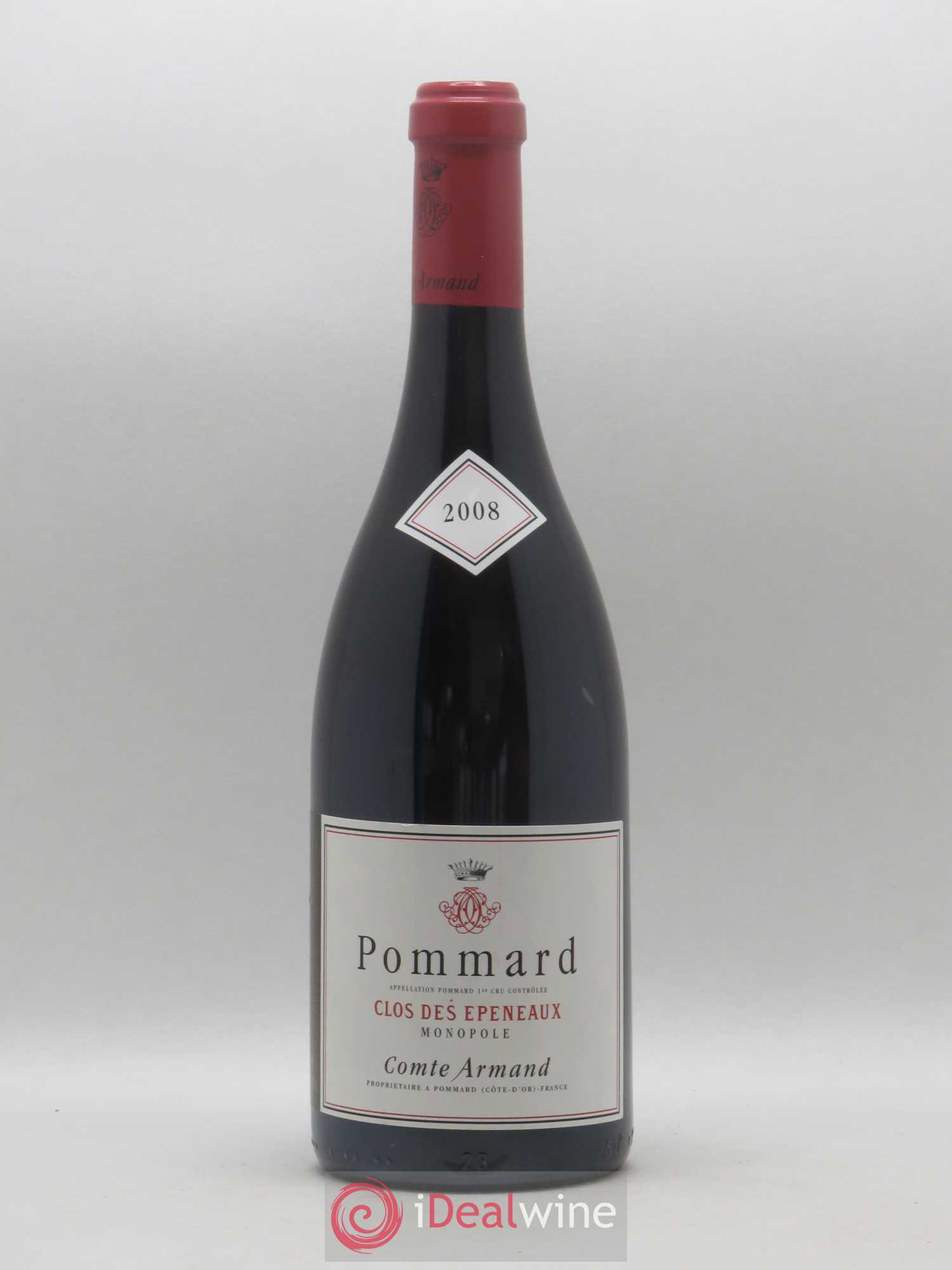 Pommard 1er Cru Clos des Epeneaux Comte Armand 2008 - Lot de 1 bouteille - 0