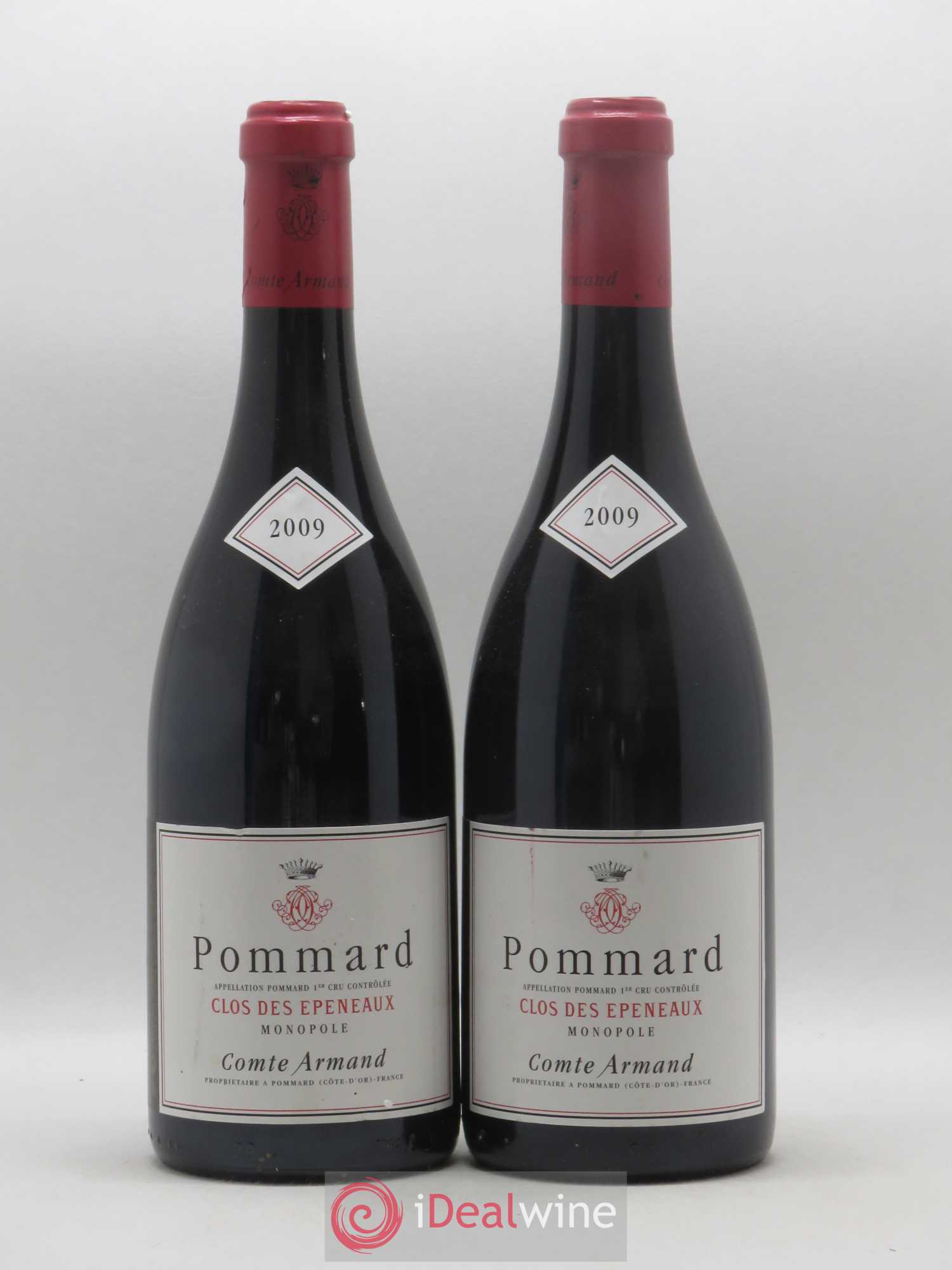 Pommard 1er Cru Clos des Epeneaux Comte Armand 2009 - Lot de 2 bouteilles - 0