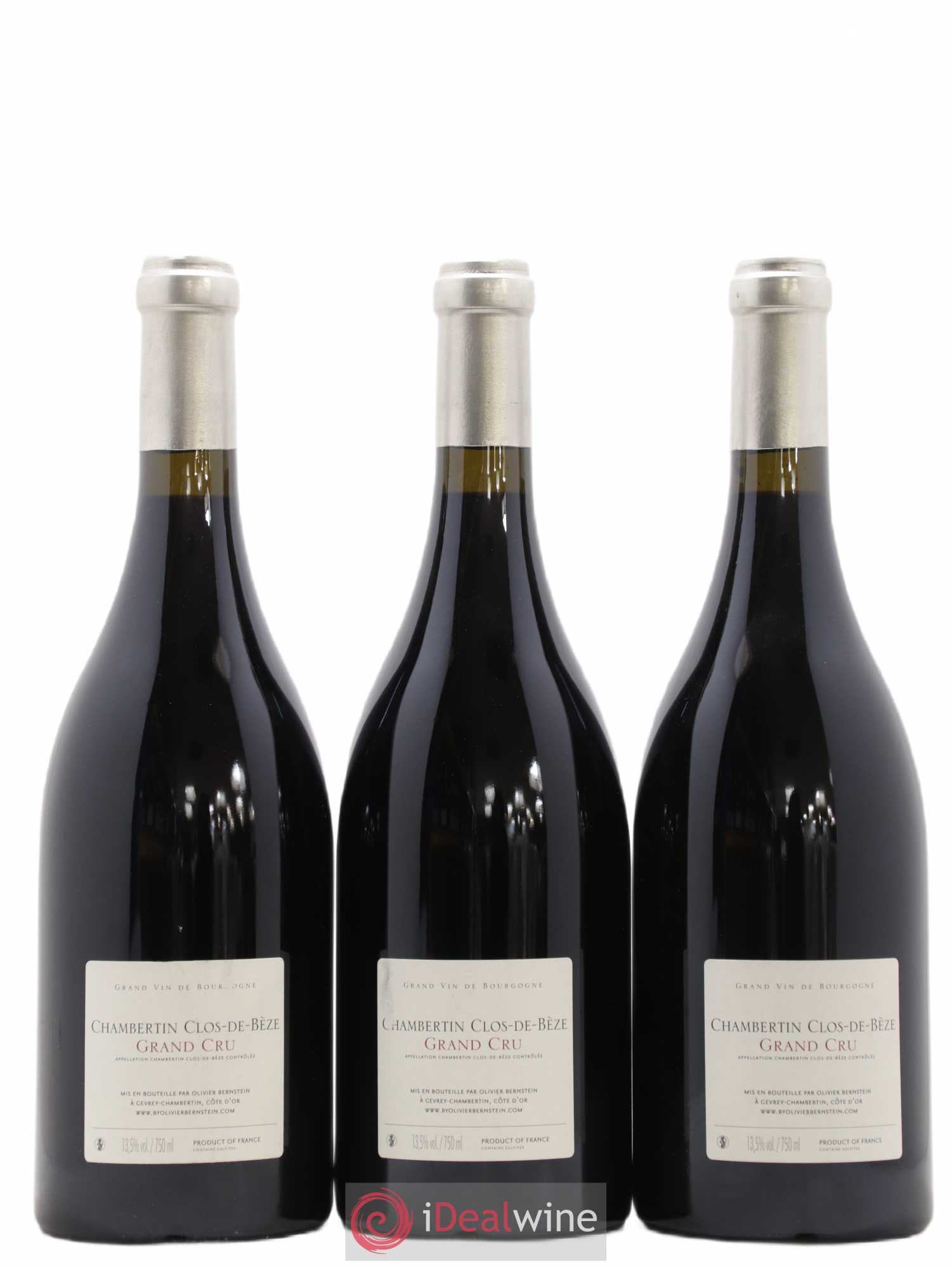 Chambertin Clos de Bèze Grand Cru Olivier Bernstein 2009 - Lot de 3 bouteilles - 1